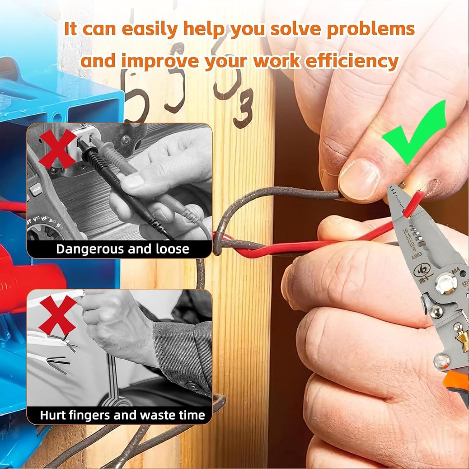 Destripador de Cables Multifuncional 12 en 1 EUHBLE 388g