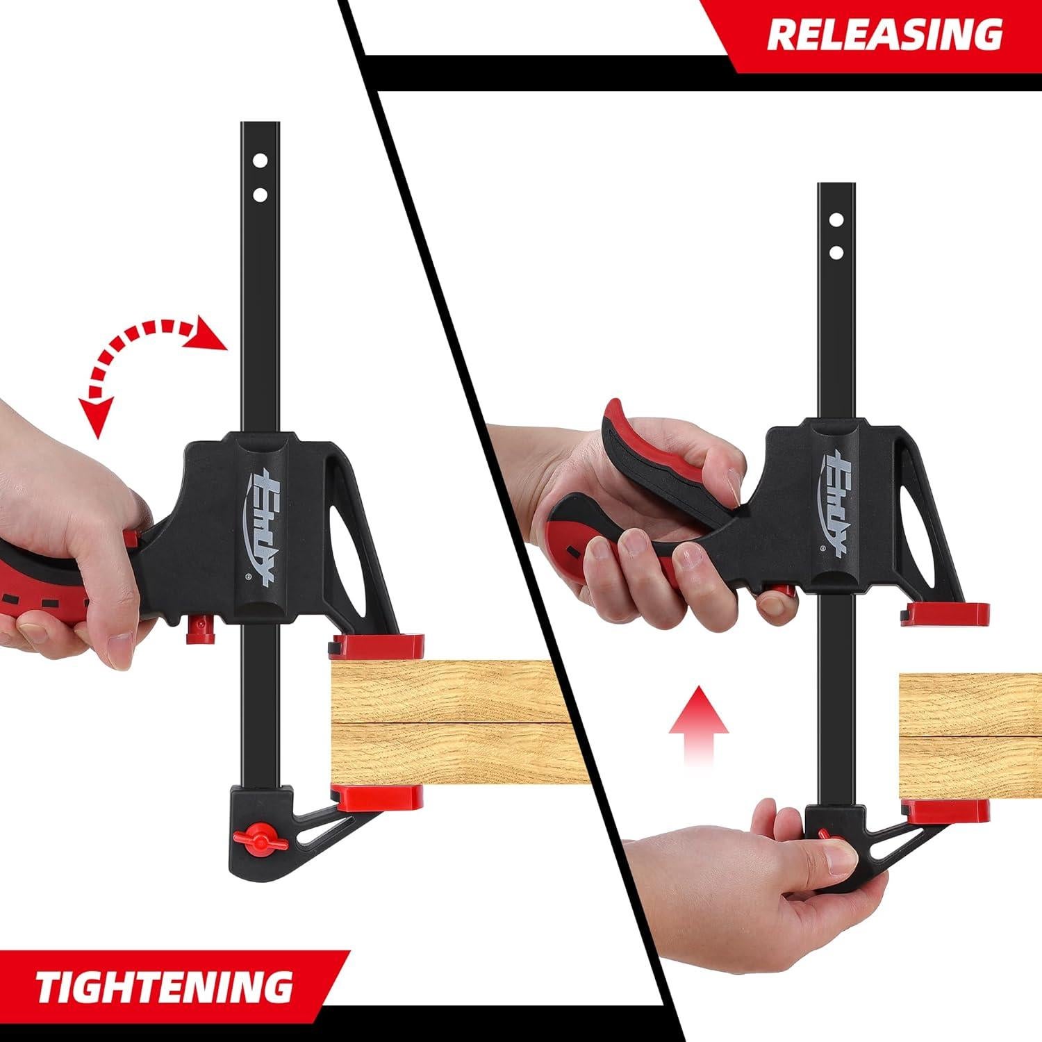 Garras de barra EHDY 15 cm juego de 4 piezas carga 59 kg