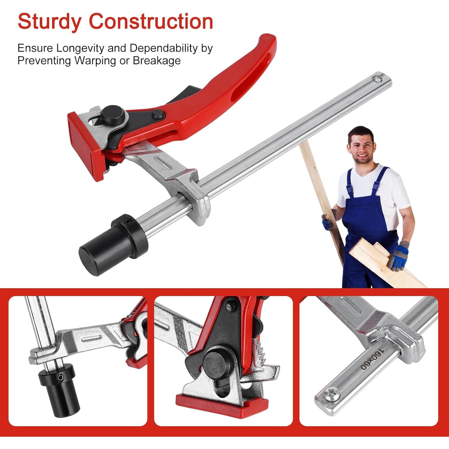 Abrazadera de Palanca MFT FACULX 3/4" (19mm) con 2 Perros