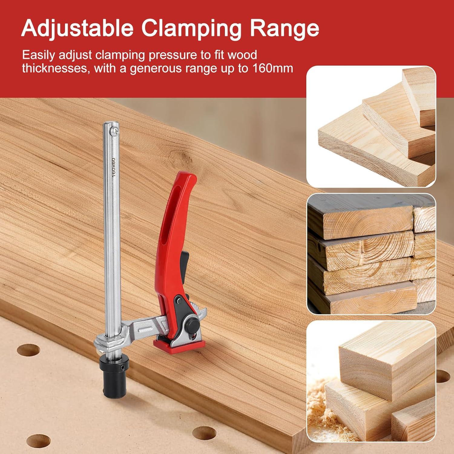 Abrazadera de Palanca MFT FACULX 3/4" (19mm) con 2 Perros