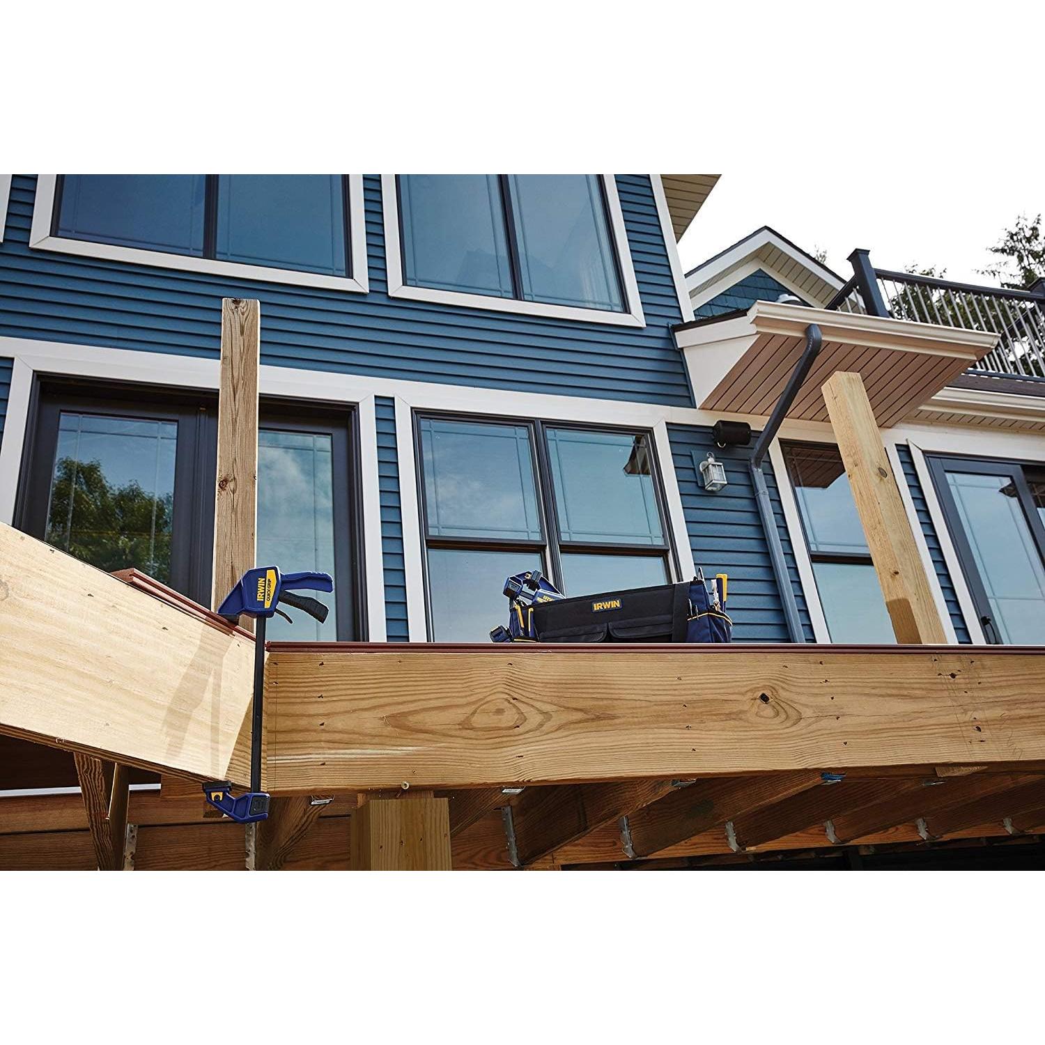 Abrazadera de Barrote de Una Mano IRWIN Quick-Grip 30.48 cm Paquete de 5