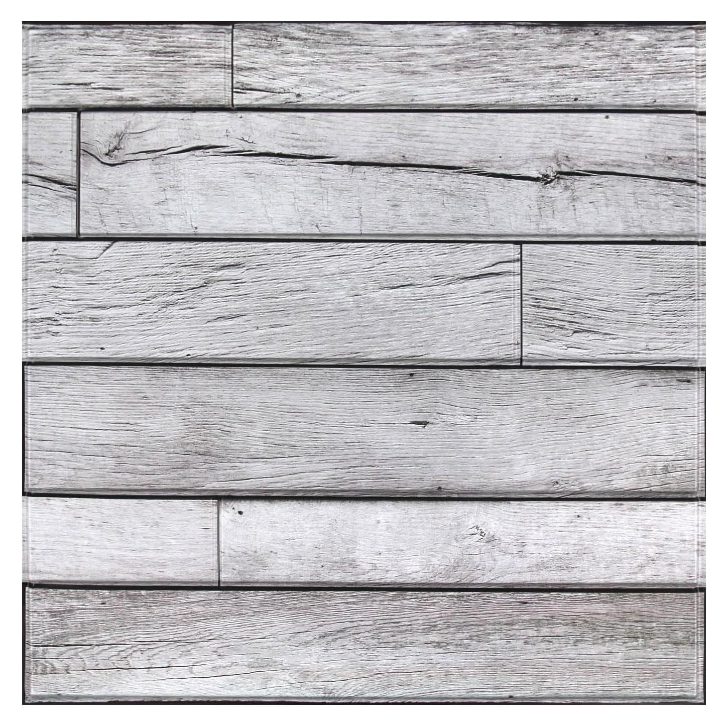 Paneles de Pared 3D Autoadhesivos COMSTICKC Gris Vintage 10 Piezas