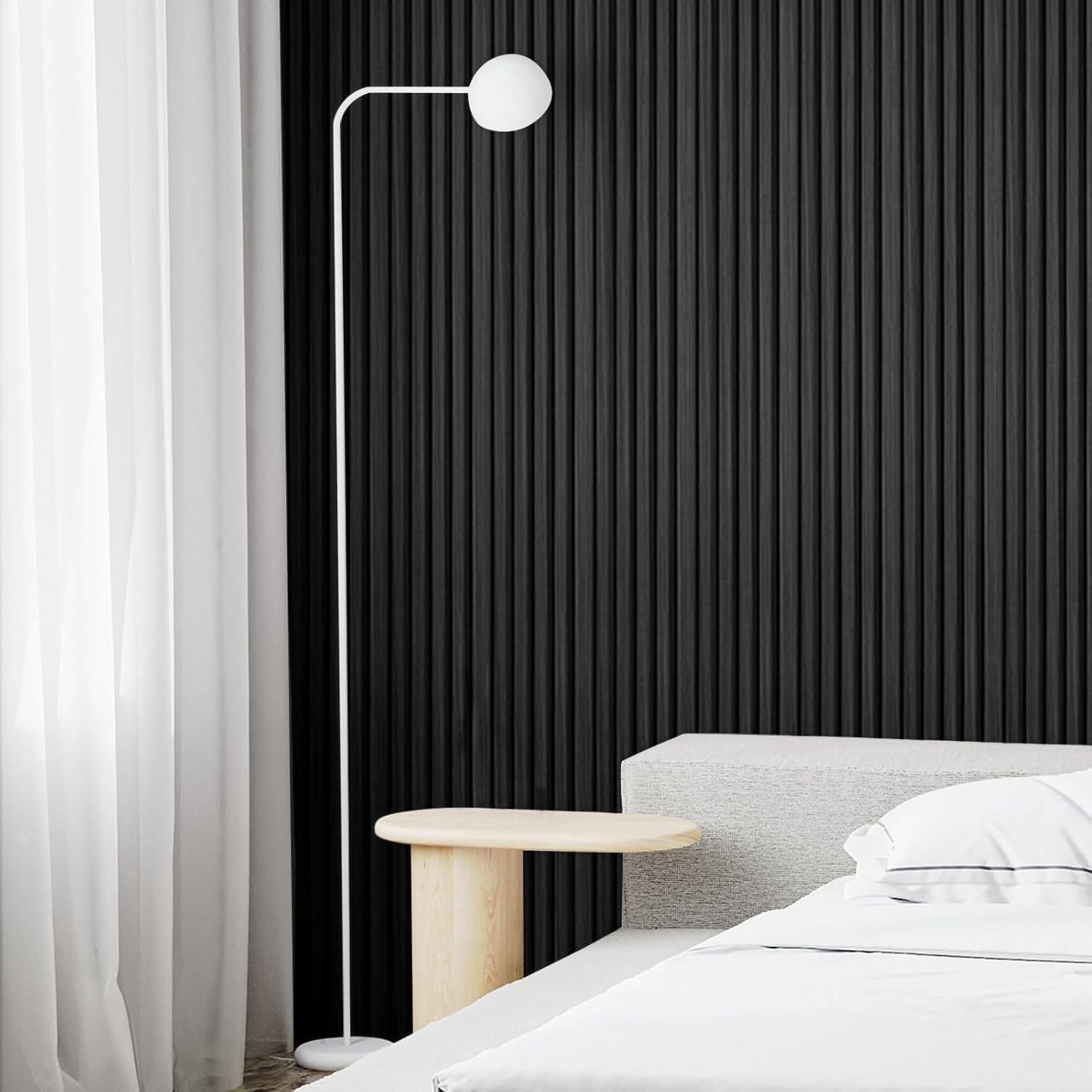 Paneles de Pared Slat Art3d WPC 8 Piezas 243.84x15.24cm Teak