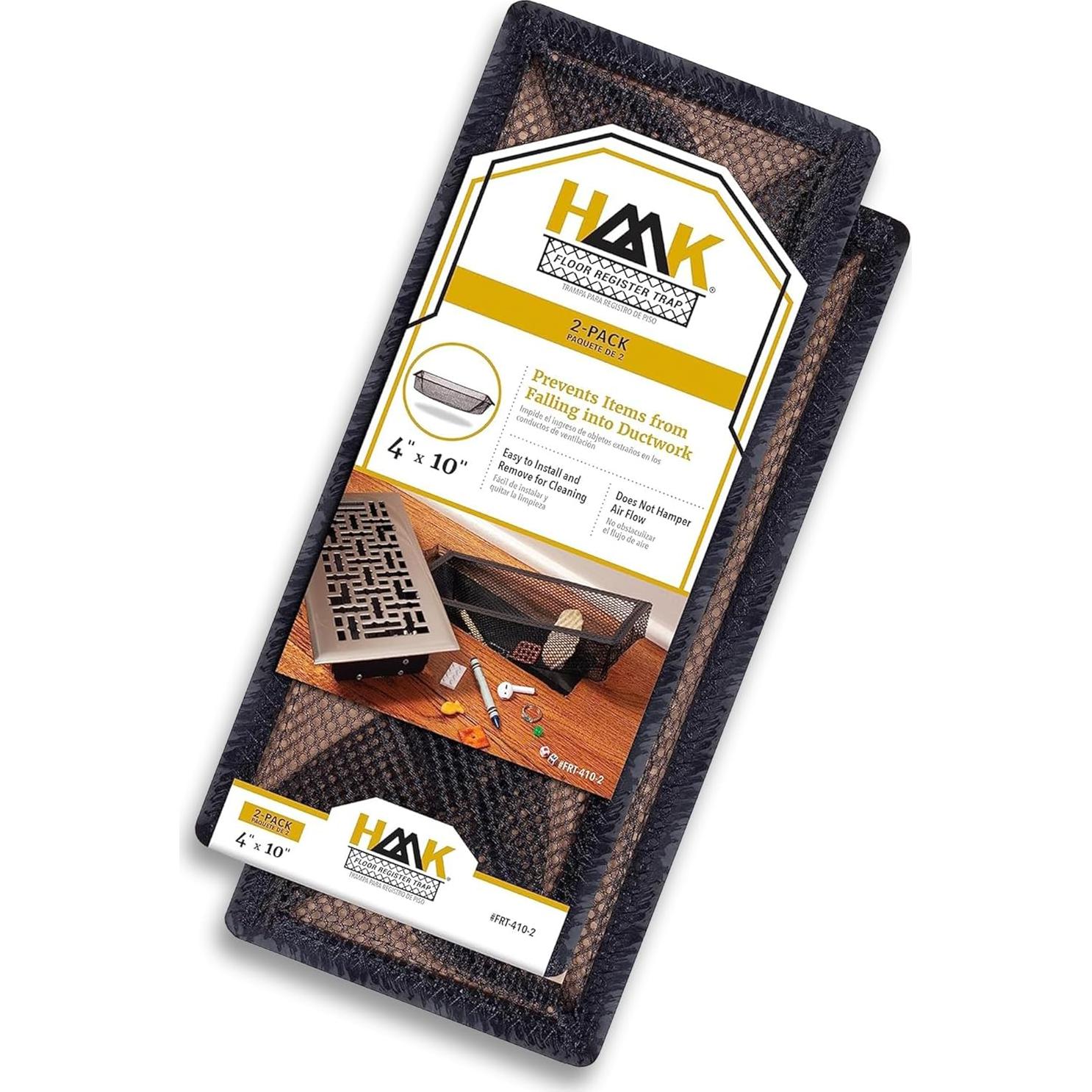 Trampa de Registro HAAK FRT-410-2 Pantalla Ventilación 10x25cm