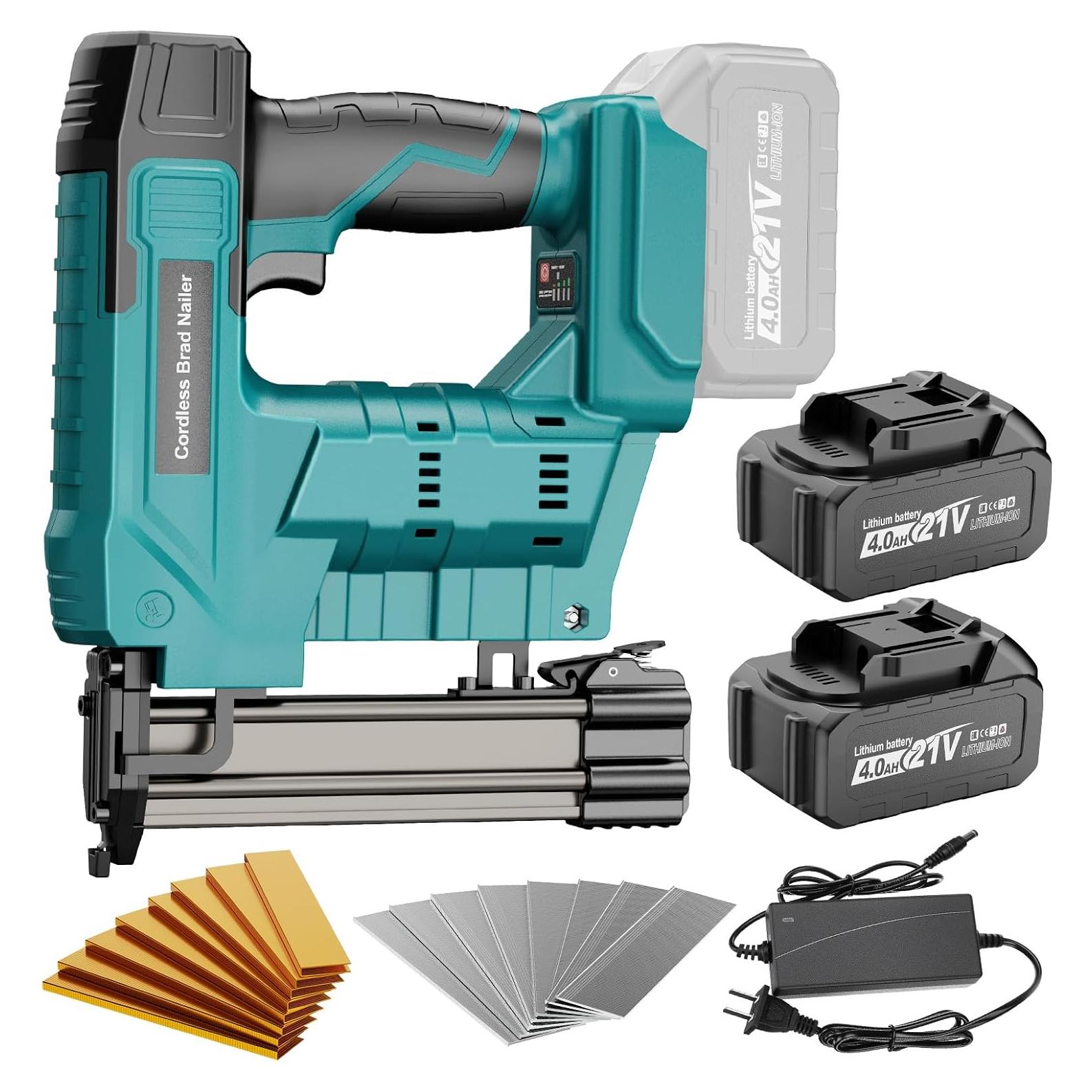 Clavadora Inalámbrica CAMXTOOL 18 Calibre 2 en 1 con 2 Baterías