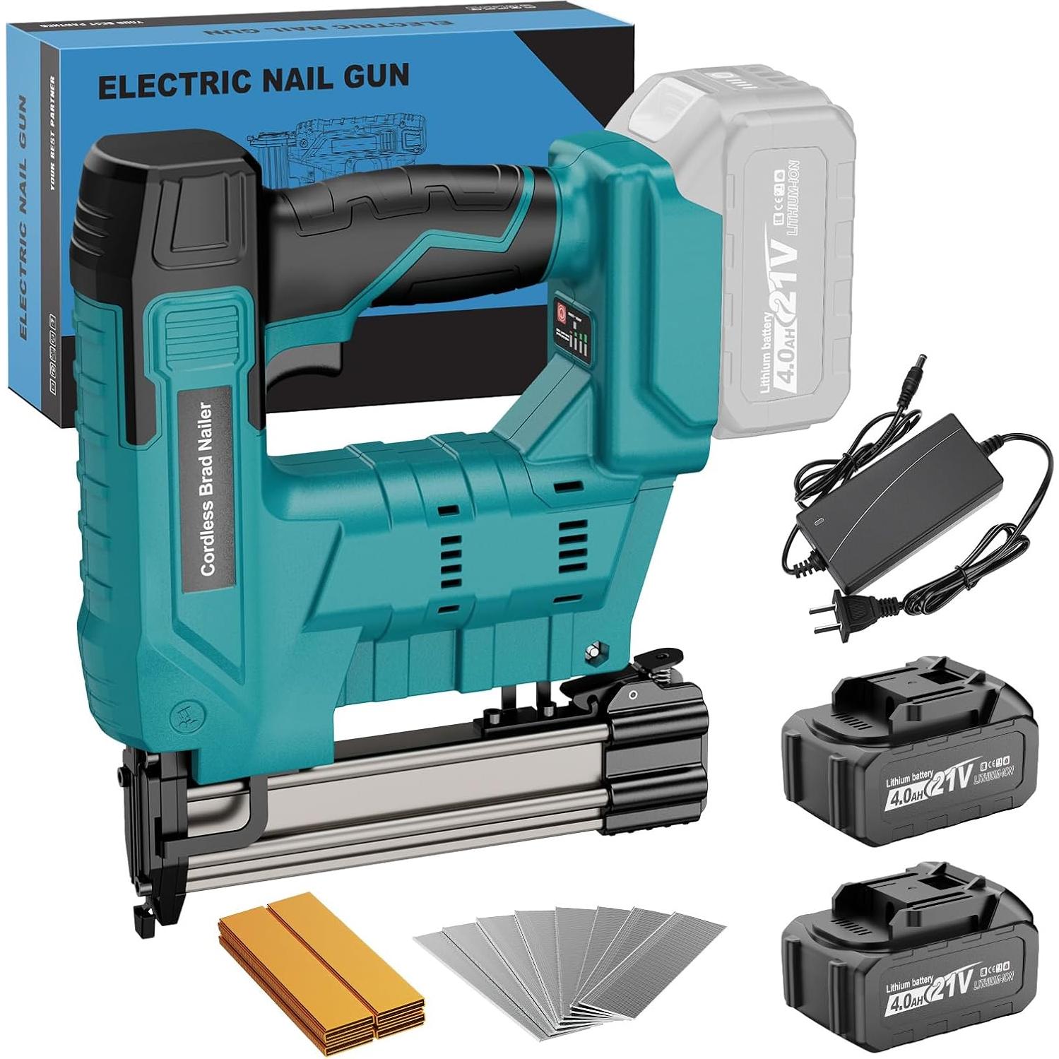 Clavadora Inalámbrica CAMXTOOL 18 Calibre 2 en 1 con 2 Baterías