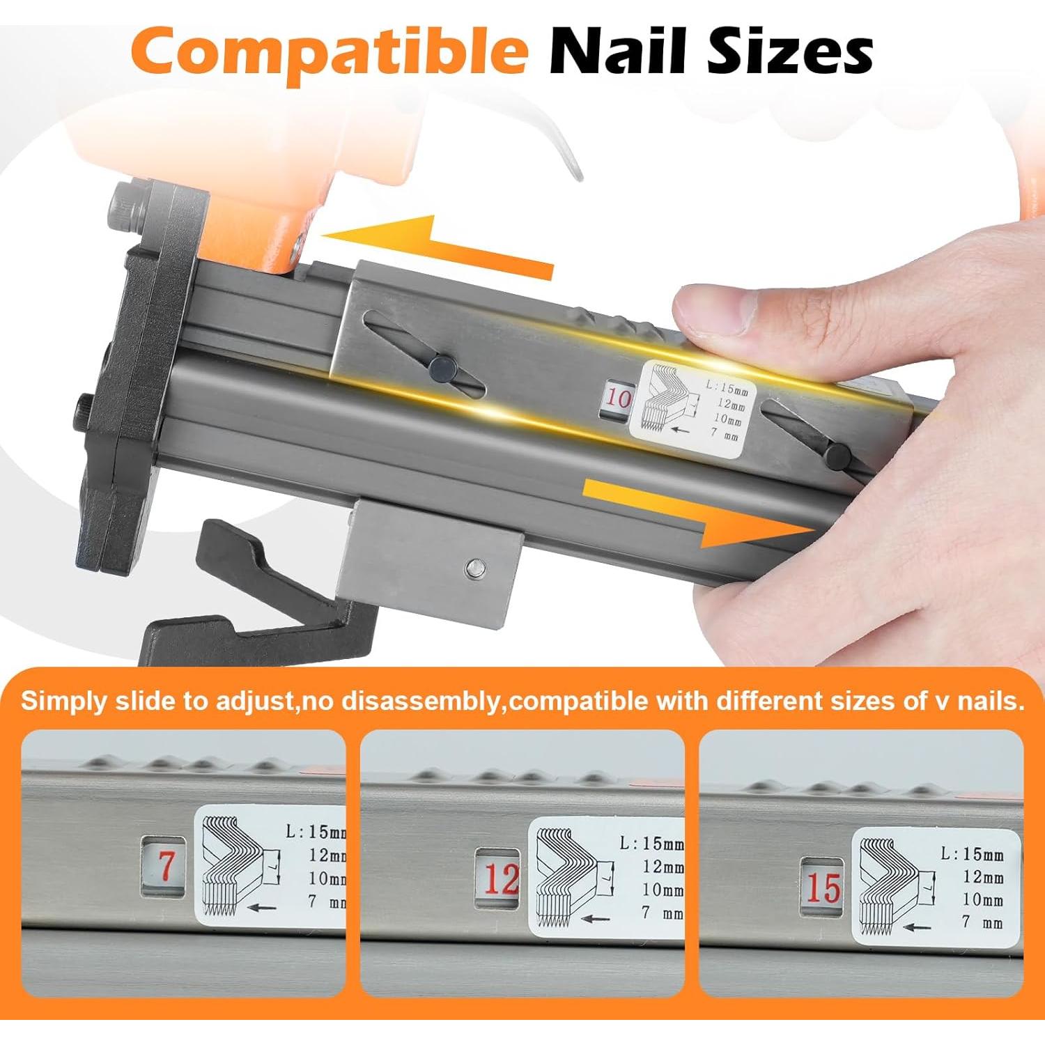 Clavadora Neumática KAMSIN V1015 para Marcos de Fotos