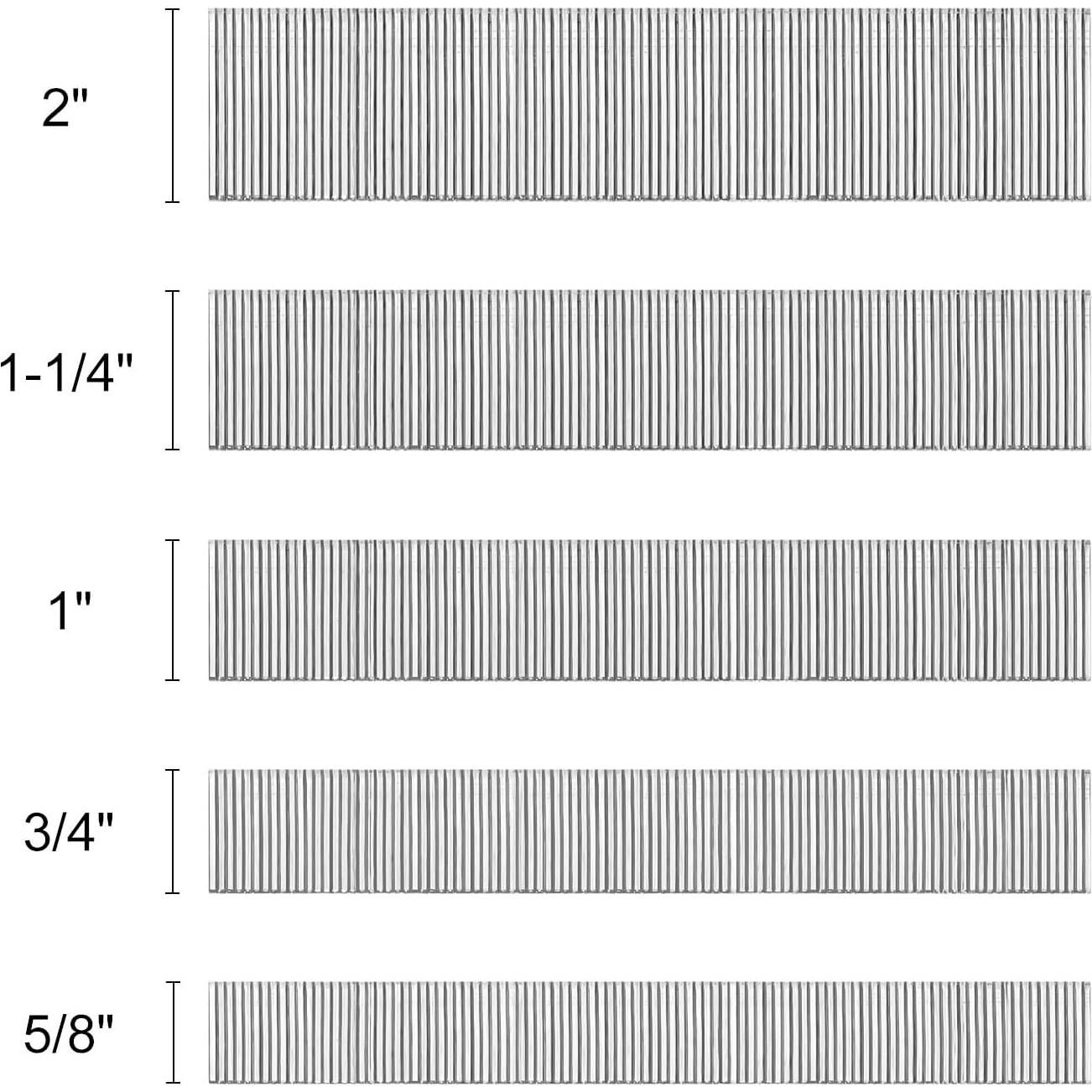 Clavos Brad Galvanizados 18 GA 1.9 cm OUSCHR - Paquete 5000