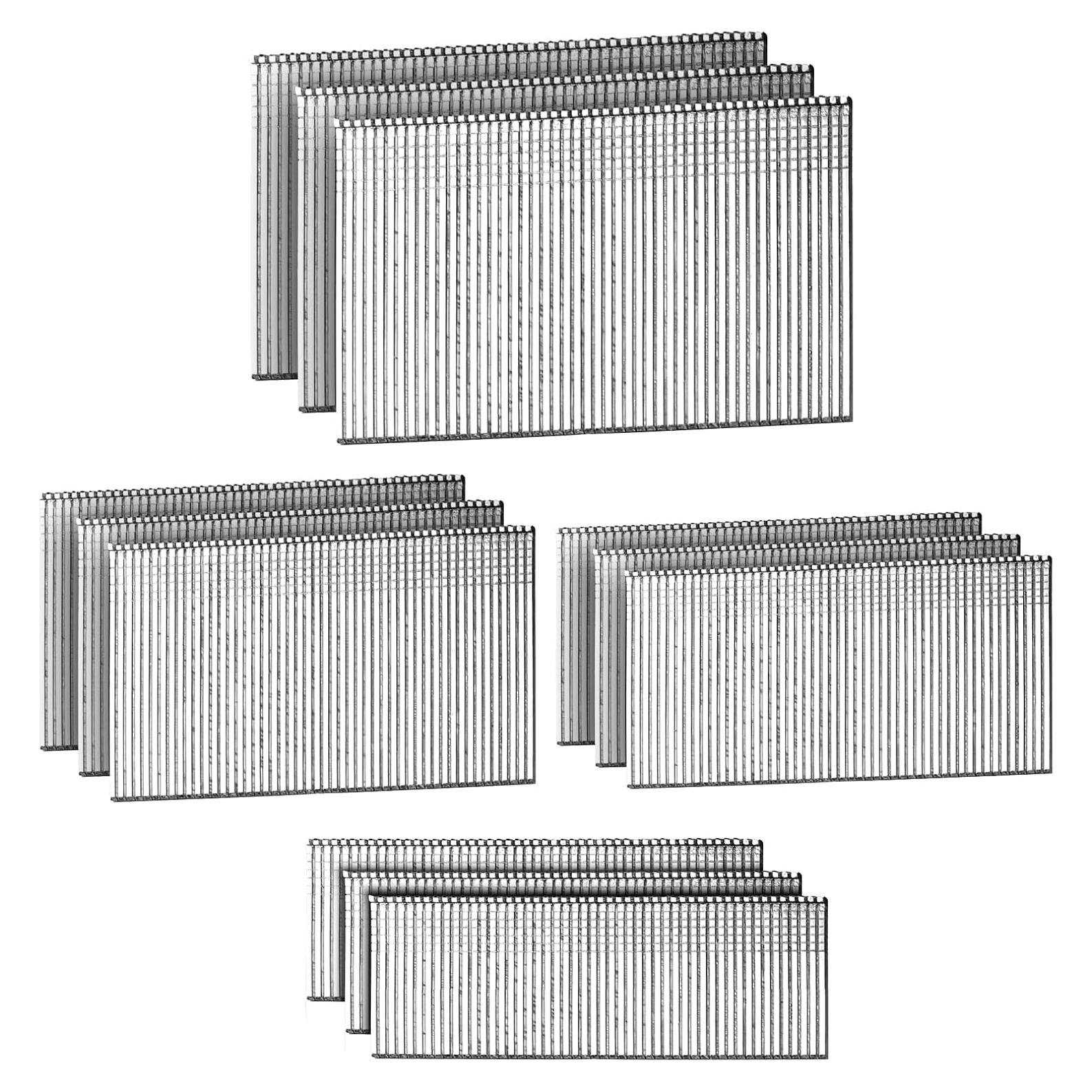 Clavos de Acabado Rectos Galvanizados SITLDY 16GA 2000 Piezas