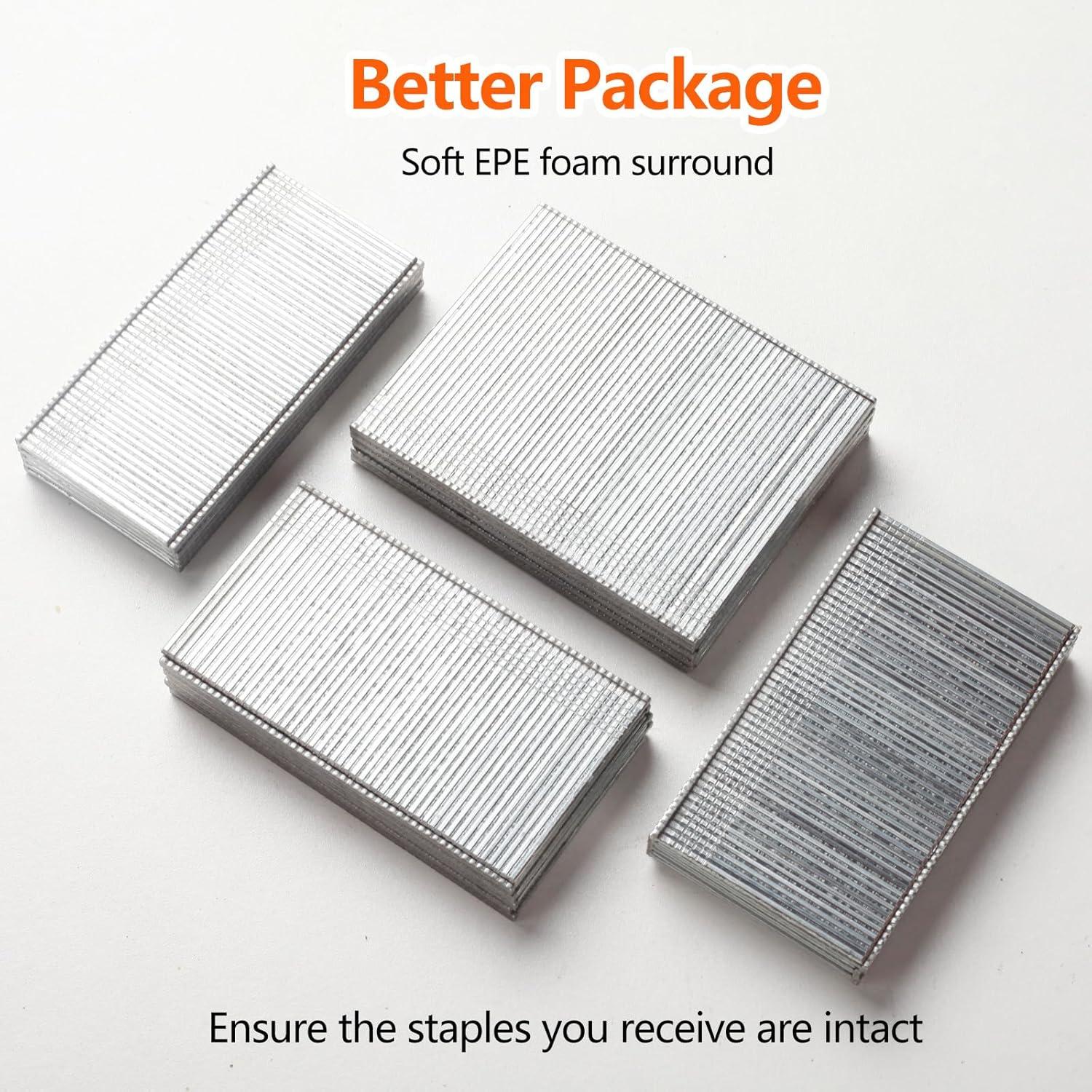 Clavos de Acabado Rectos Galvanizados SITLDY 16GA 2000 Piezas