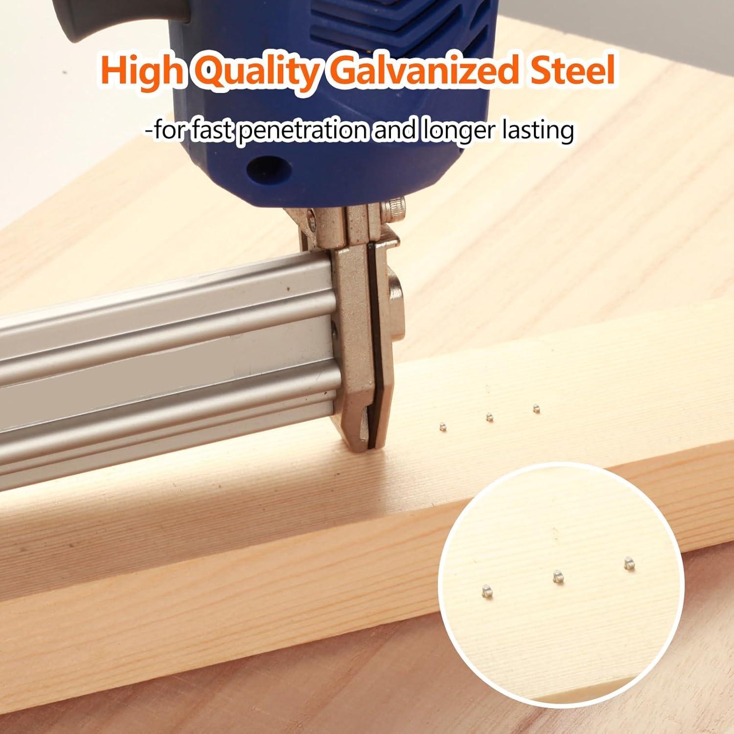 Clavos de Acabado Rectos Galvanizados SITLDY 16GA 2000 Piezas