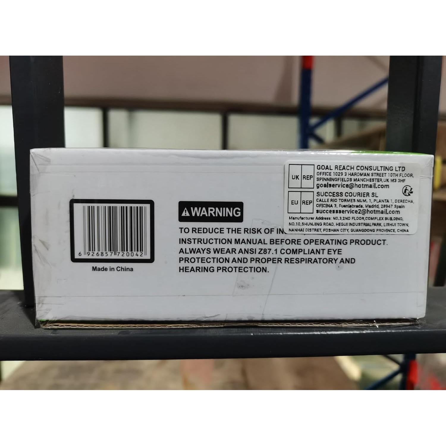 Clavos Brad Galvanizados Meite 18GA 25mm 5000 PCS Caja