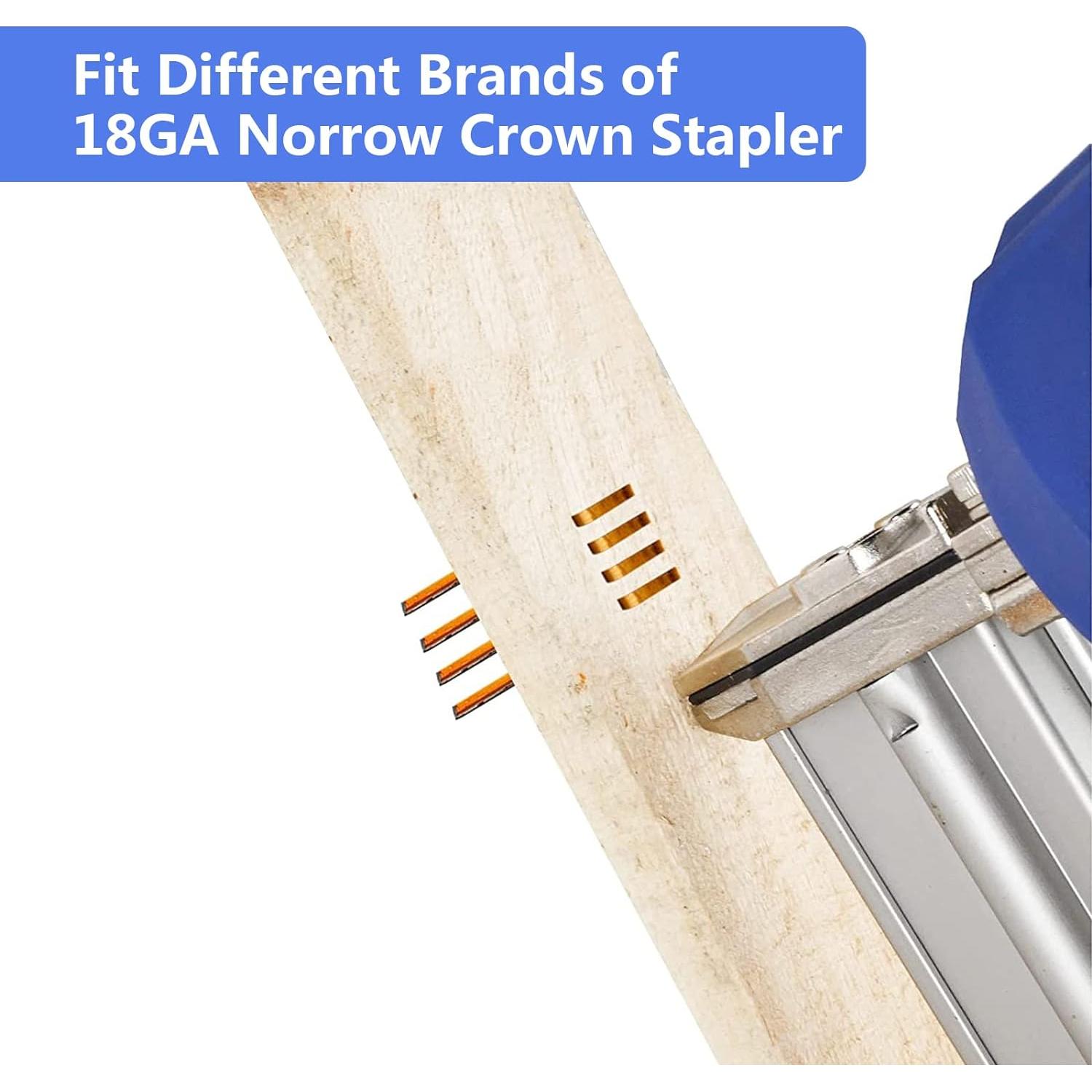 Grampas de Corona Estrecha 18 Gauge SimCos 1200 Unidades