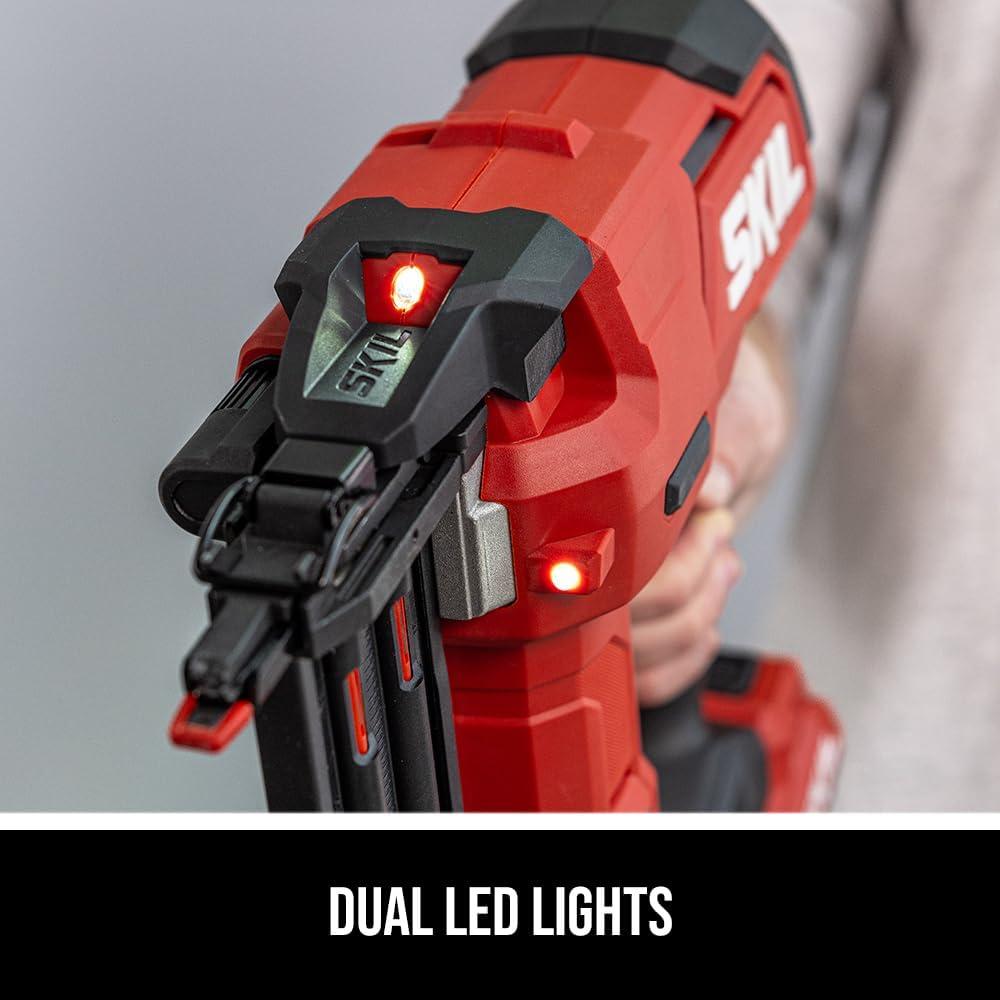 Clavadora sin cable SKIL PWR CORE 20V 18Ga Kit con Batería 2Ah