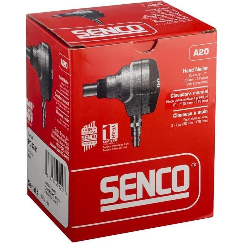 Clavadora Neumática de Palma Senco PC0781, 1.13 kg, Gris