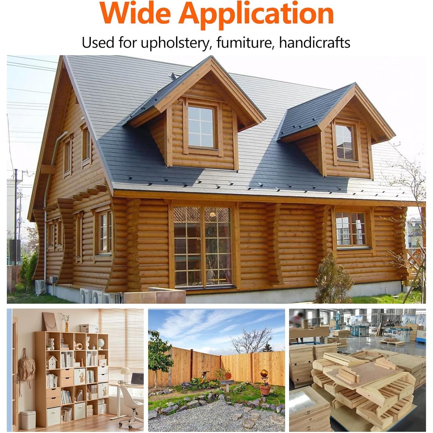 Clavos Brad Galvanizados 18G Marrón T-Head 1600-Pack 8 Tamaños