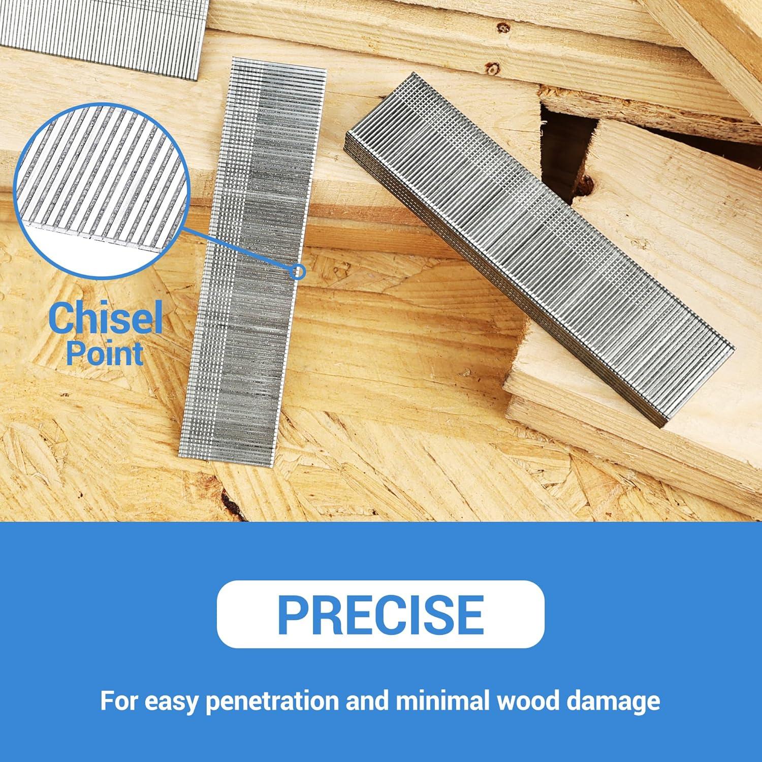 Clavos Brad Galvanizados Meite 18GA 1.15kg 5000 Unidades