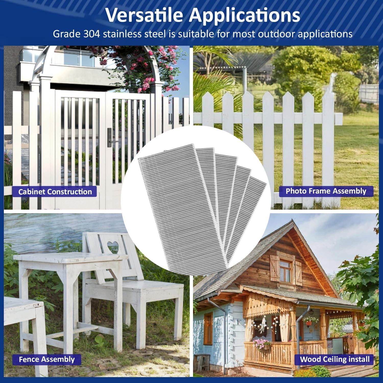 Clavos Brad 18GA Kofdvdz Acero Inoxidable 304 5000 pcs