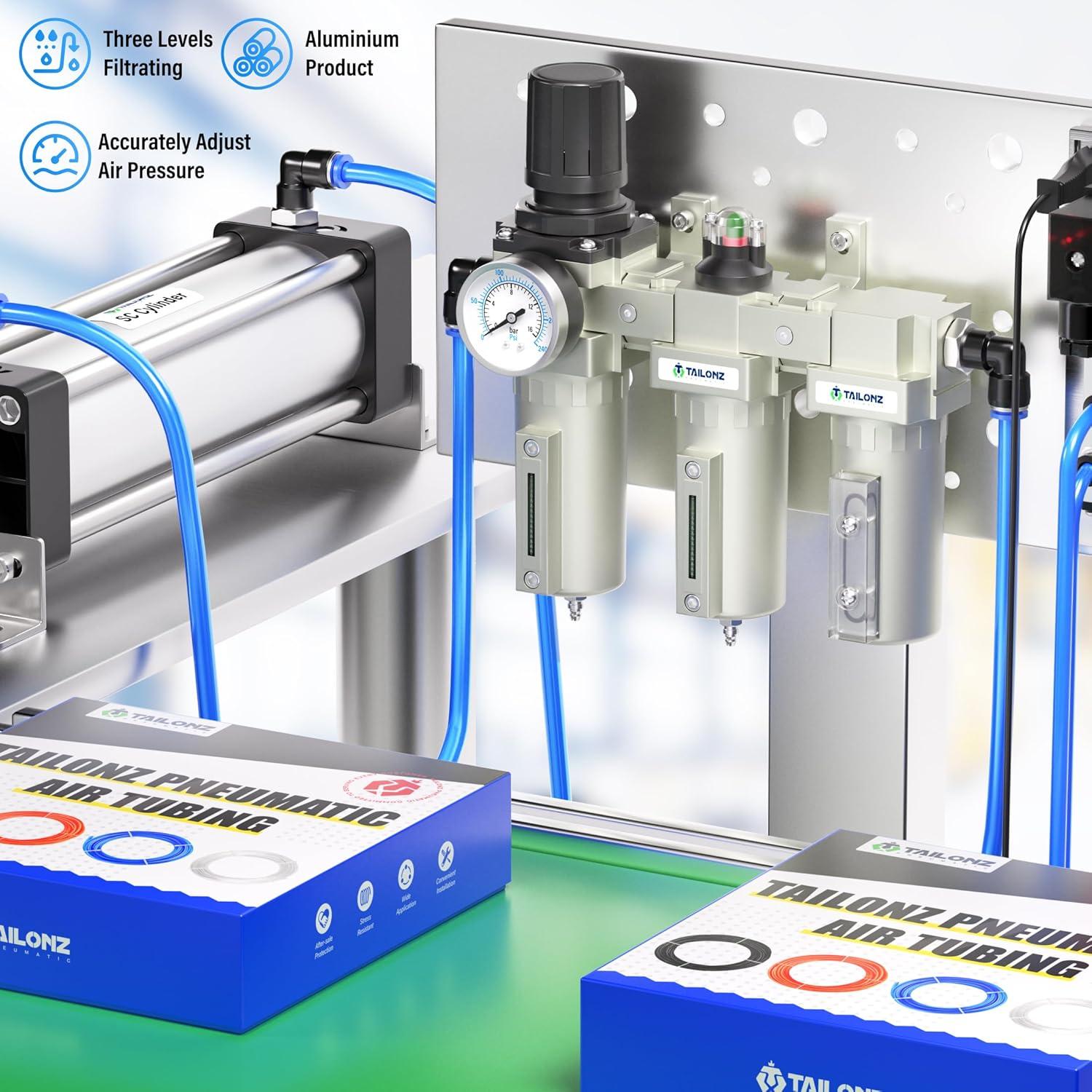 Sistema de Secado de Aire TAILONZ PNEUMATIC 1/2" NPT 240 PSI