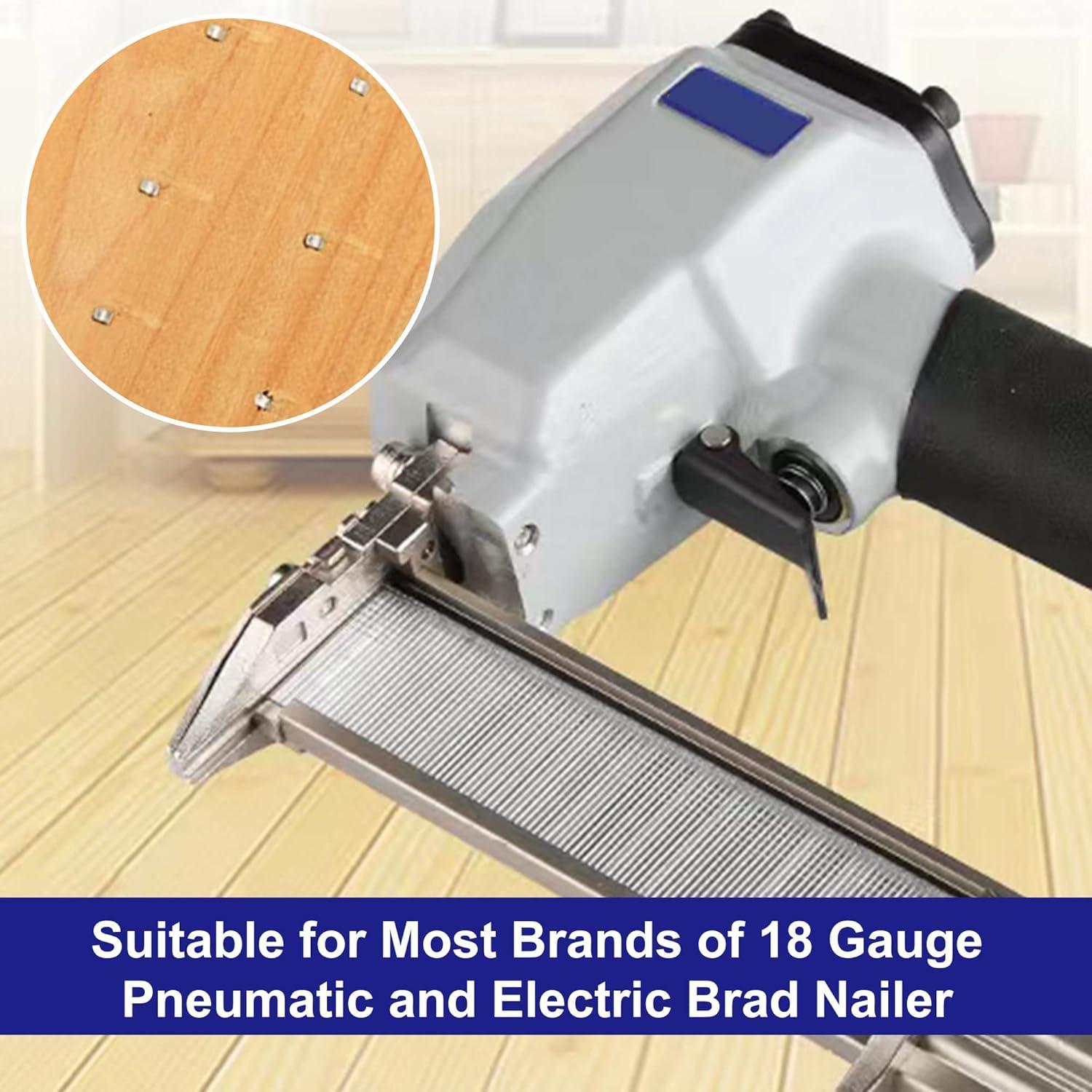 Clavos de Acero Inoxidable 304 HW HAMWOO 18 Gauge 1200 pcs