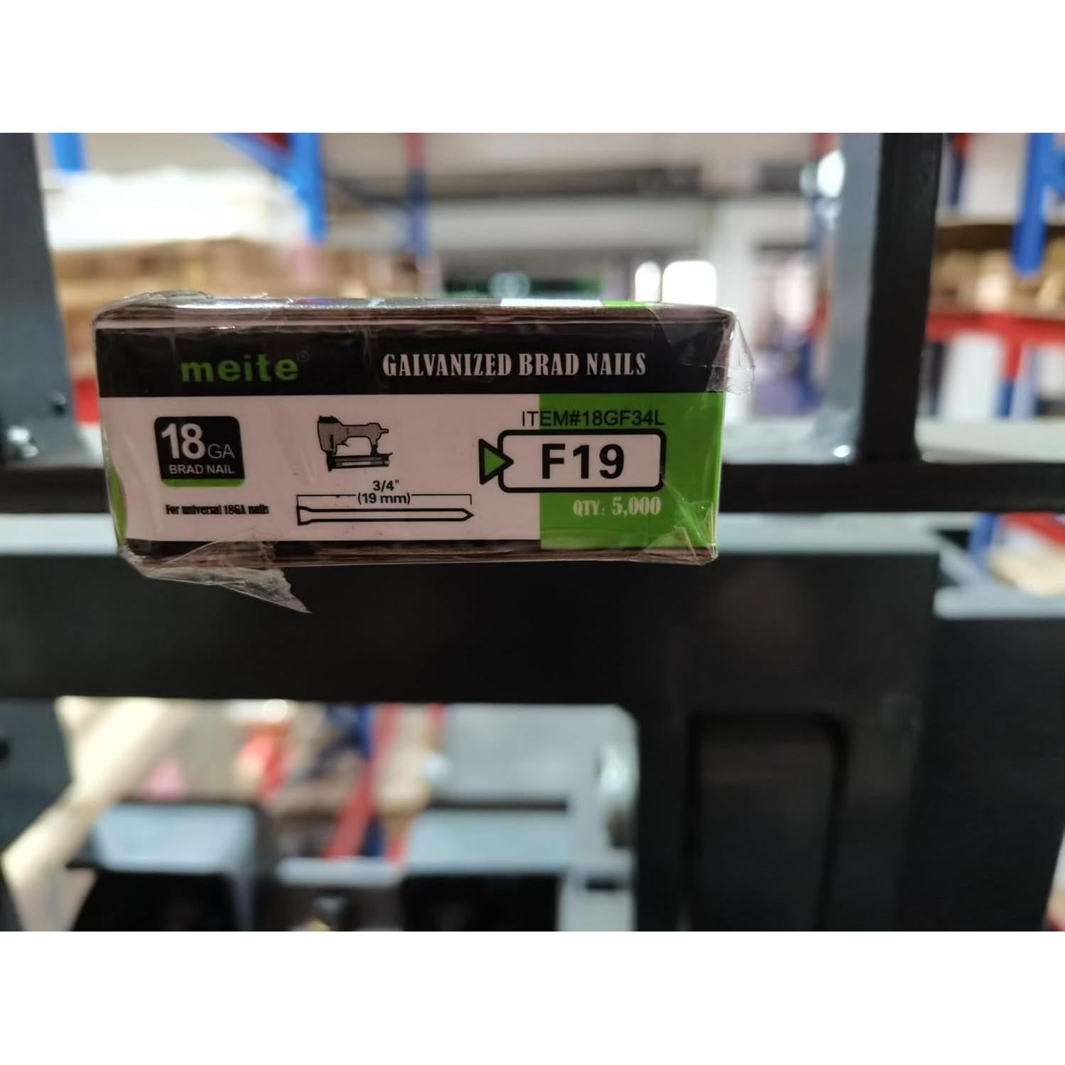 Clavos Brad Galvanizados Meite 18GA 19mm 5000 PCS