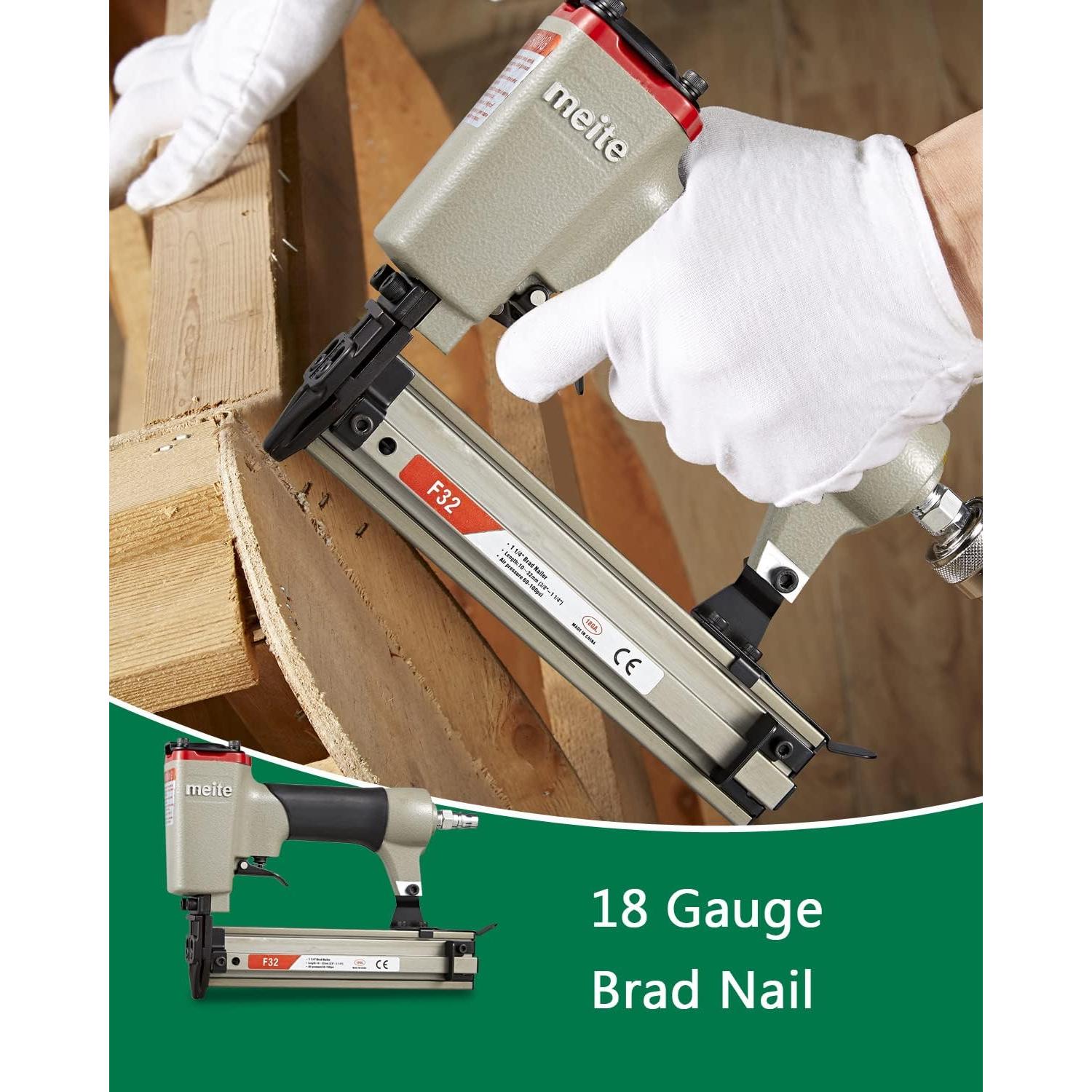 Clavos Brad Galvanizados Meite 18GA 5/8" (5000 Piezas)