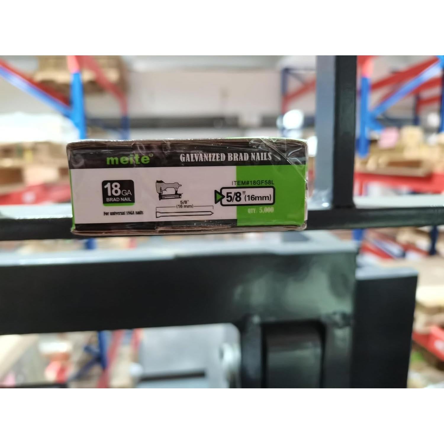 Clavos Brad Galvanizados Meite 18GA 5/8" (5000 Piezas)