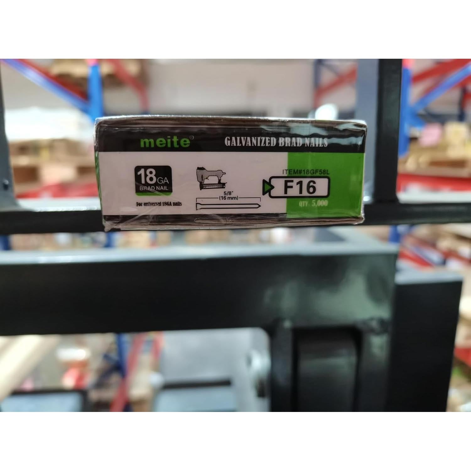 Clavos Brad Galvanizados Meite 18GA 5/8" (5000 Piezas)