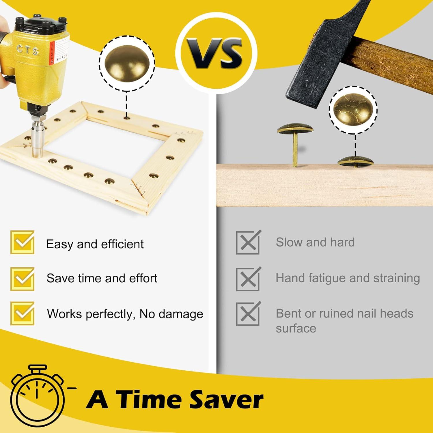 Pistola de Clavos Neumática CTS 1170 para Tapicería 11.7mm