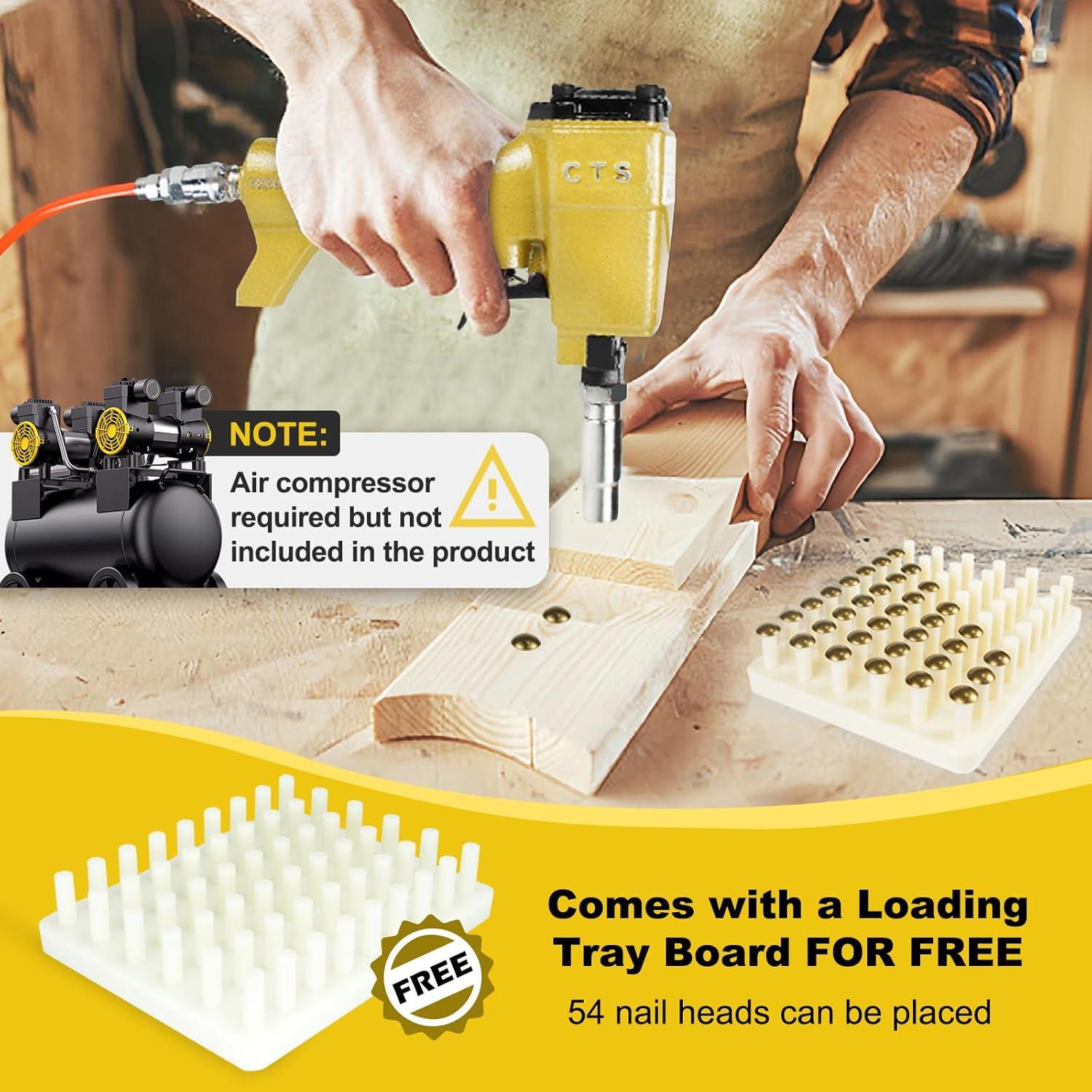 Pistola de Clavos Neumática CTS 1170 para Tapicería 11.7mm