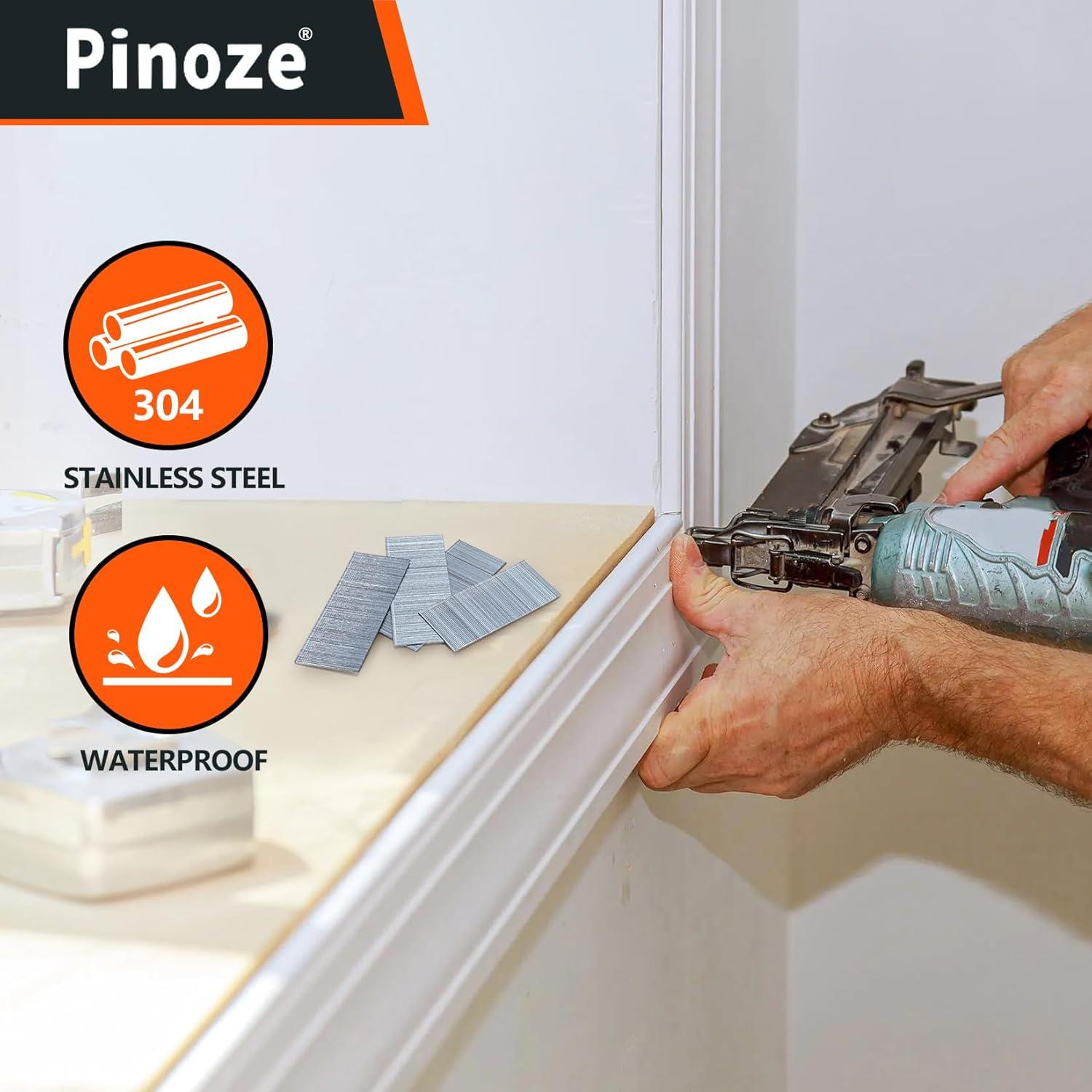 Clavos de Brad Acero Inoxidable 18GA 1200 Piezas 5cm 3cm 1.9cm