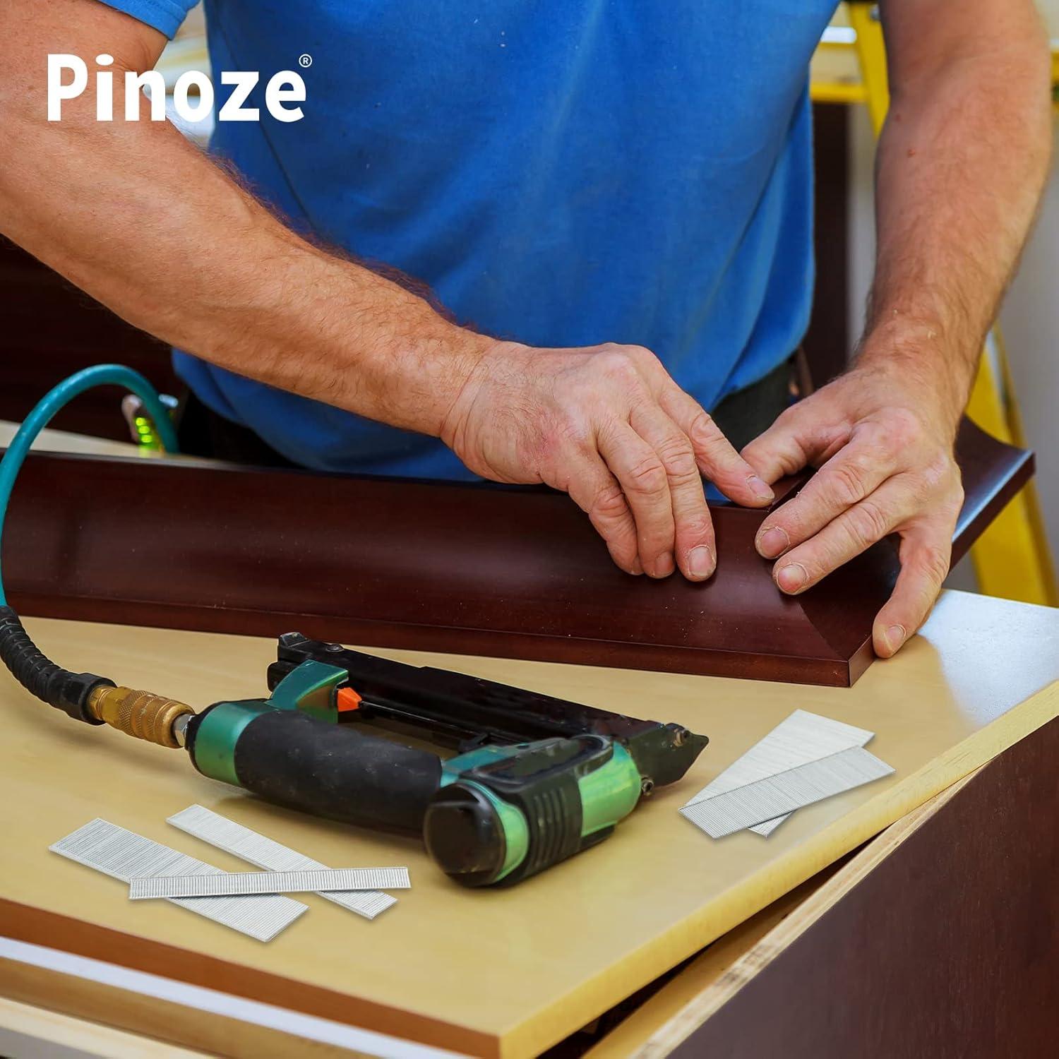 Clavos Brad 18GA Galvanizados PINOZE 5000 Piezas 5 Tamaños