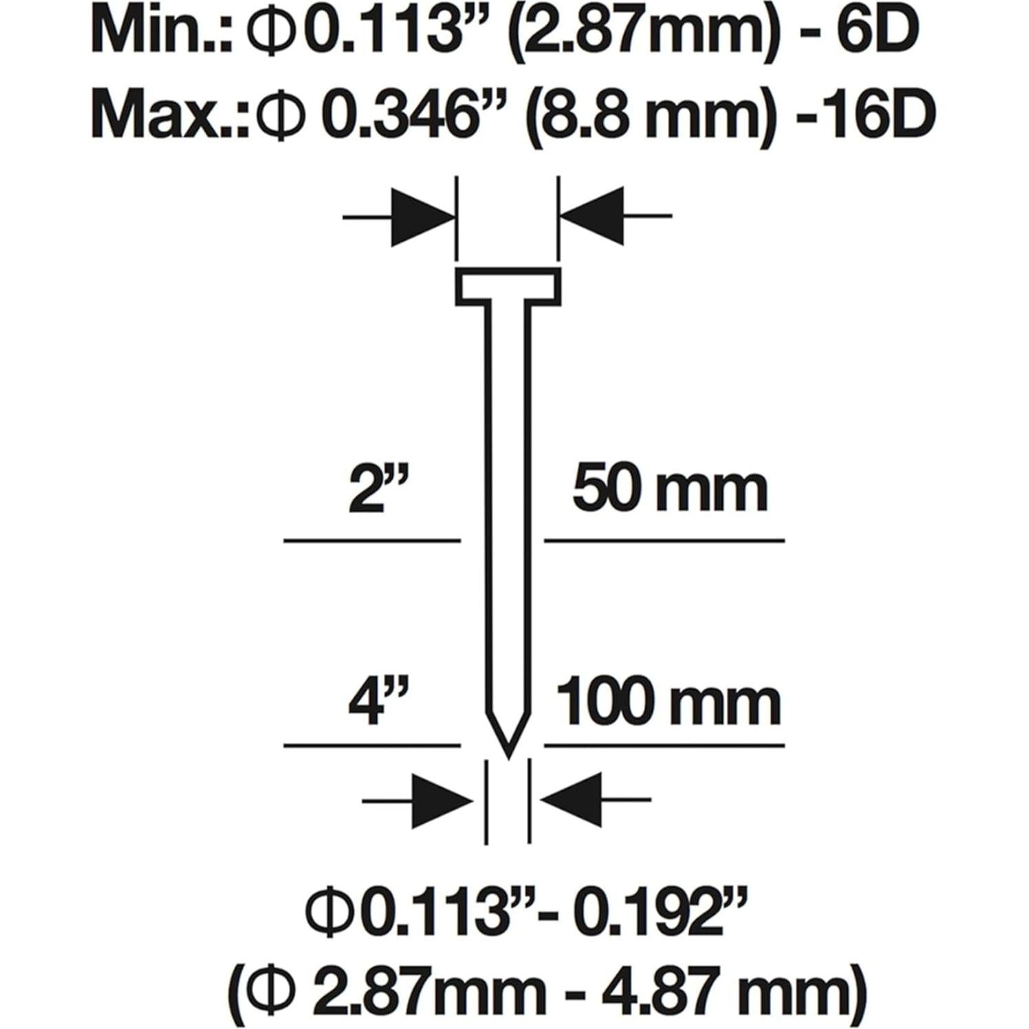 Clavadora Neumática Mini de Palma Estwing EMPN 0.64 kg
