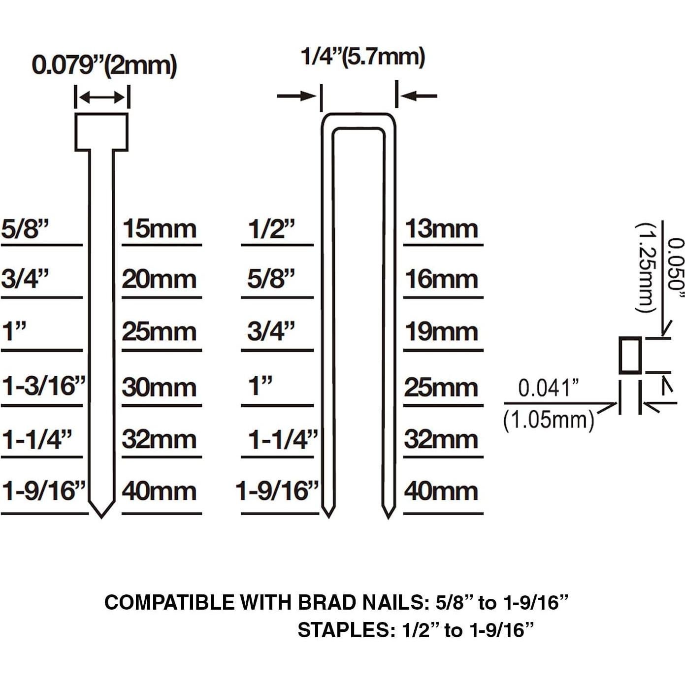 Clavadora Engrapadora Neumática NuMax SFBC940 4-en-1 18-Gauge