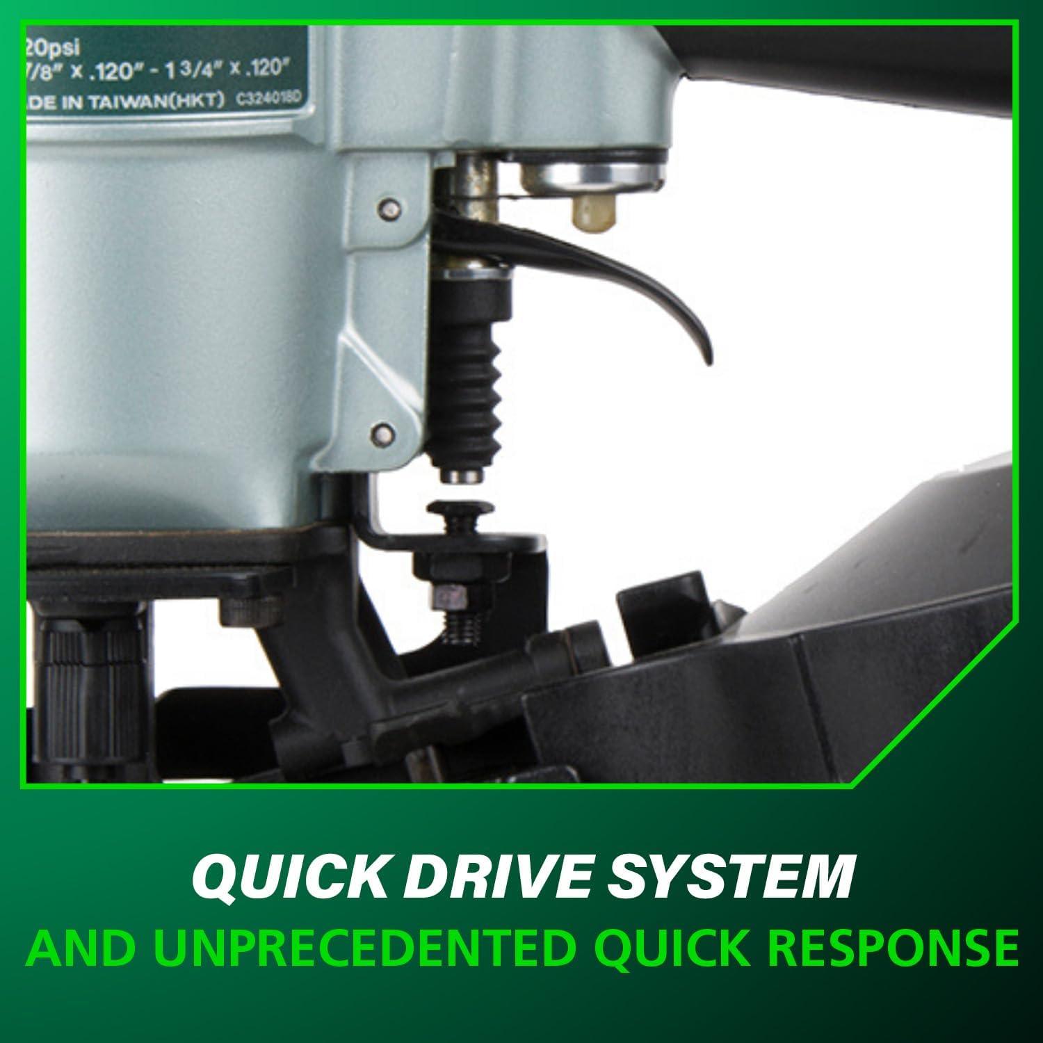 Clavadora de Tejas Metabo HPT NV45AB2 Neumática 2.58 kg