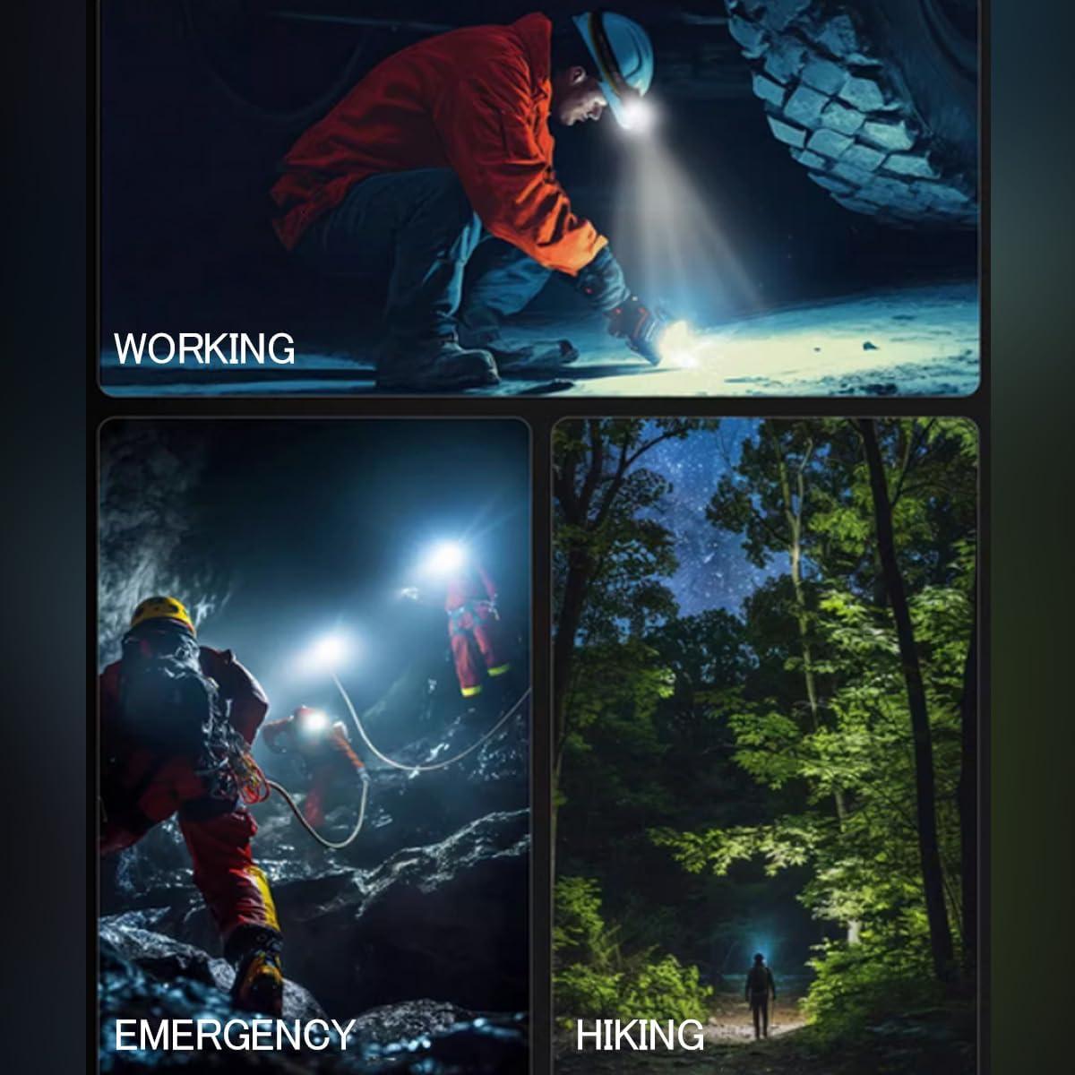 Luz de Trabajo LED Recargable Letour 1500 Lúmenes 2 Pcs