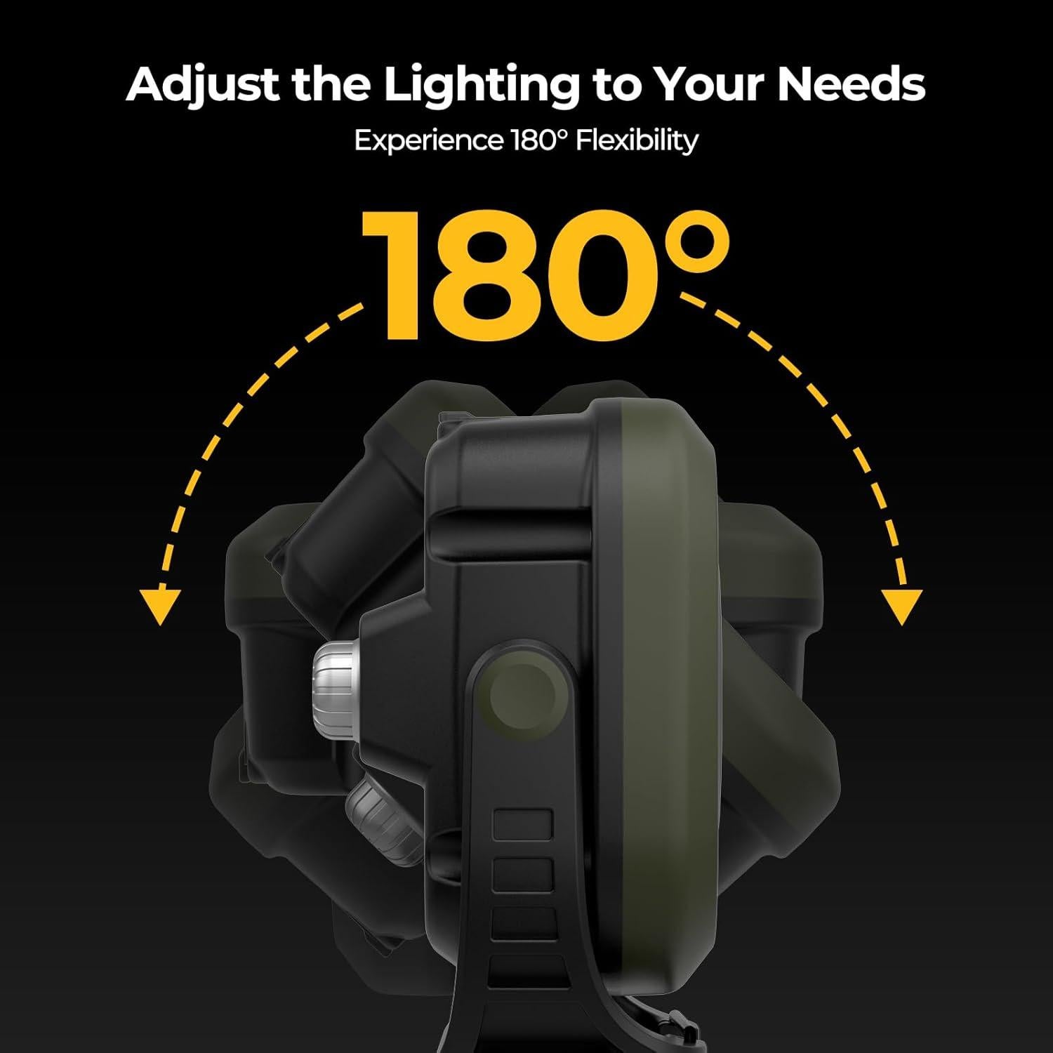 Luz de Trabajo Recargable BougeRV AL05 PRO 1500LM LED Magnética