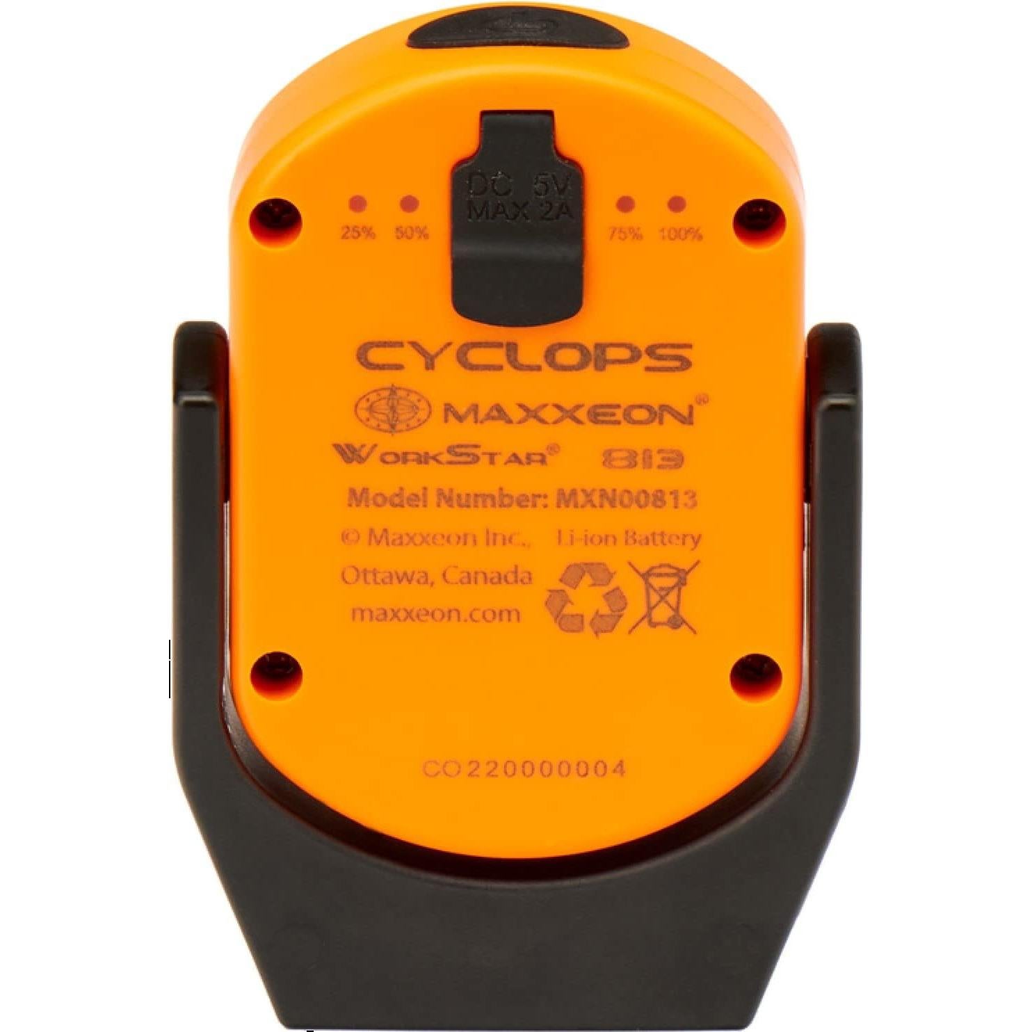 Luz de Trabajo LED Recargable MAXXEON Cyclops MXN00813 720 Lúmenes