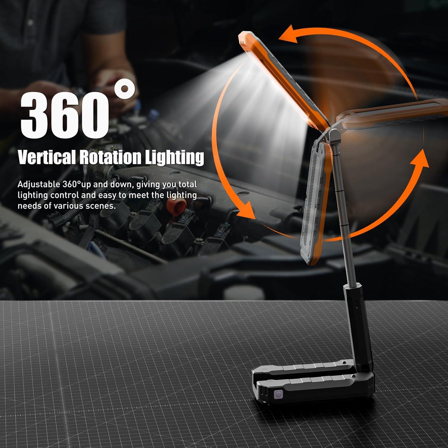 Luz de Trabajo LED Recargable M KARMATER 7000mAh IPX6