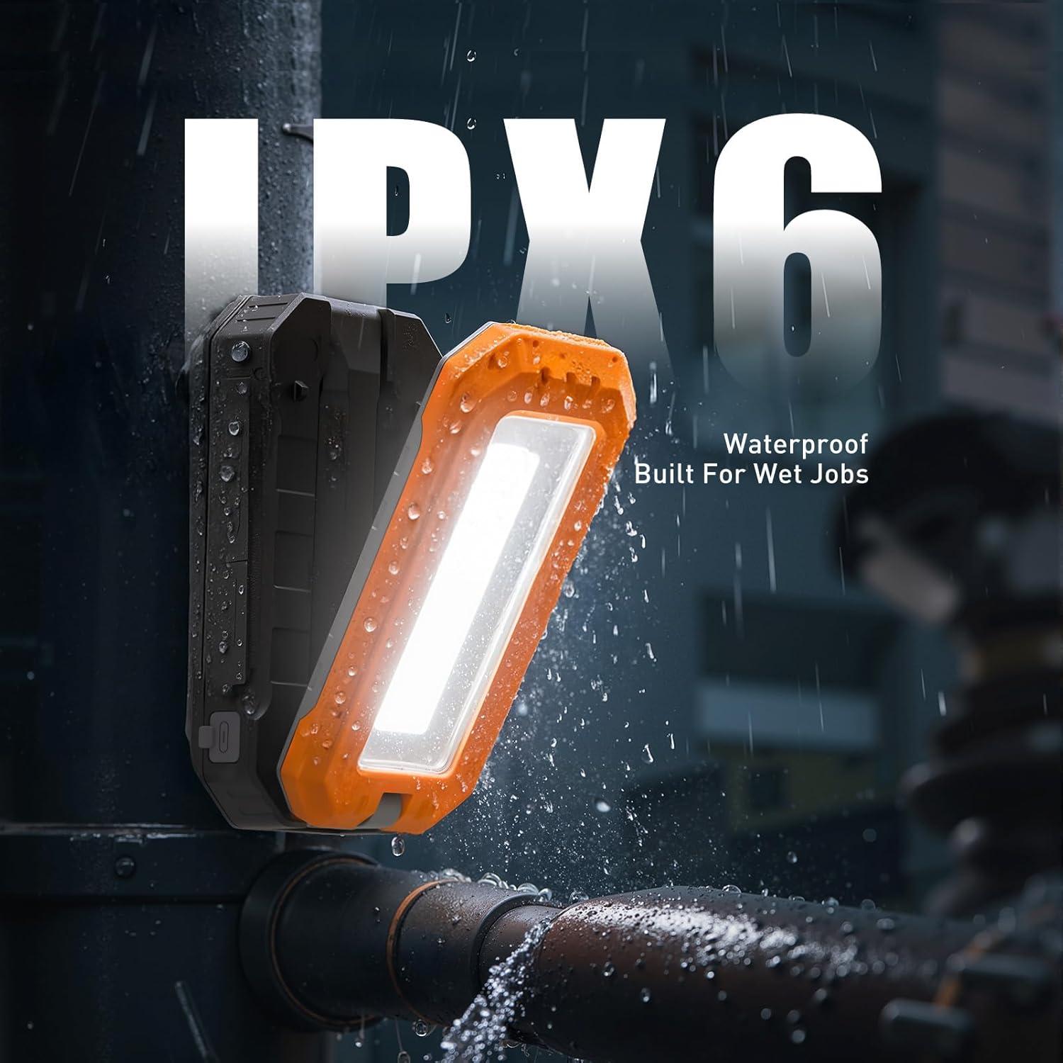 Luz de Trabajo LED Recargable M KARMATER 7000mAh IPX6