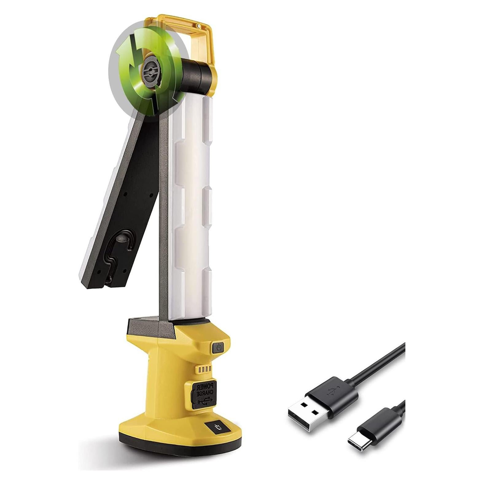 Luz de Trabajo LED Recargable TATA CRWL-01 1500 Lúmenes