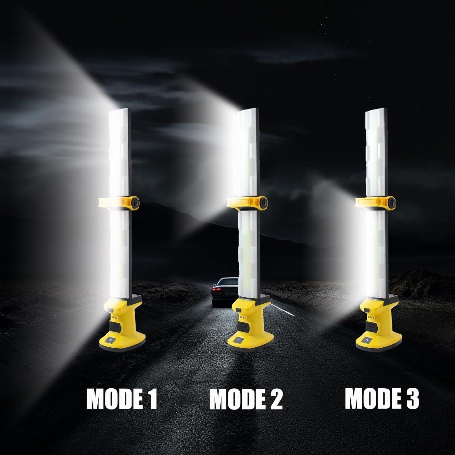 Luz de Trabajo LED Recargable TATA CRWL-01 1500 Lúmenes
