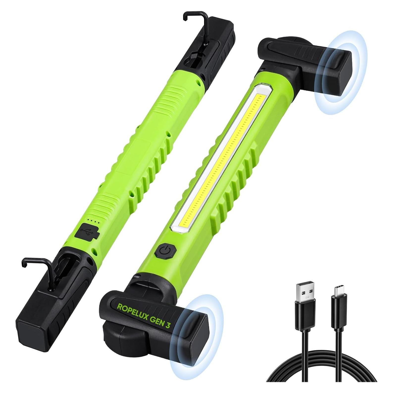 Luz de Trabajo Ropelux 3200LM Recargable 6000mAh Magnética