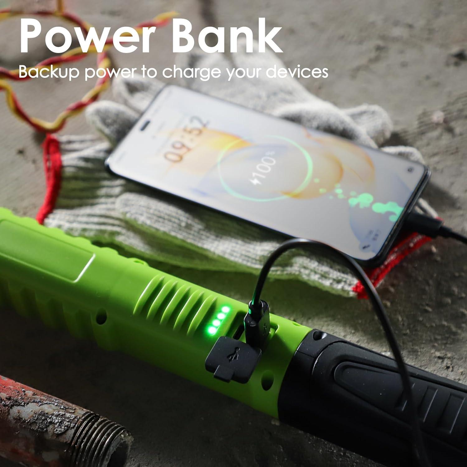 Luz de Trabajo Ropelux 3200LM Recargable 6000mAh Magnética