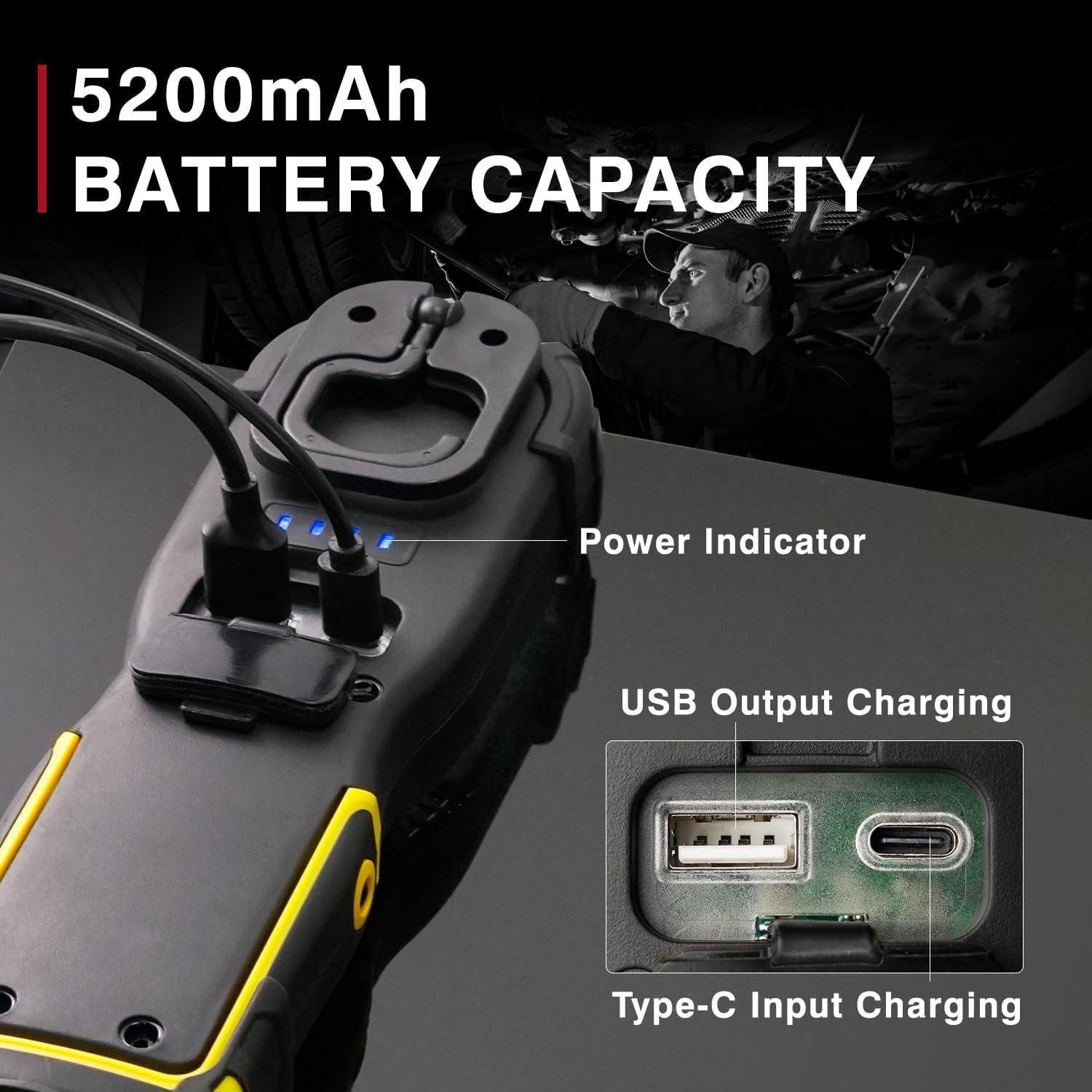 Luz de Trabajo LED Recargable Napatyre 5200mAh 1000LM