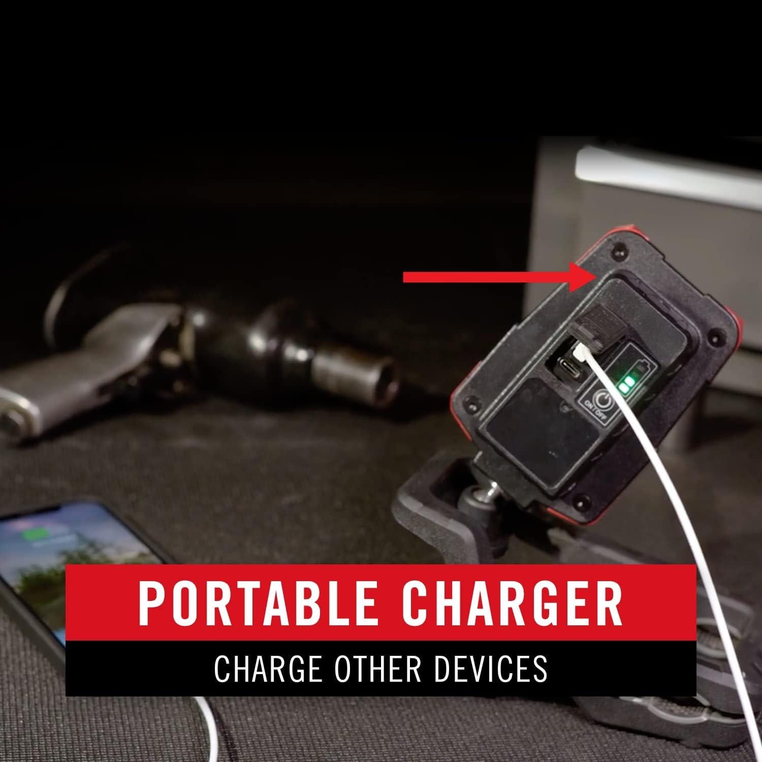 Luz de Abrazadera LED Coast CL20R 1750 Lúmenes Recargable