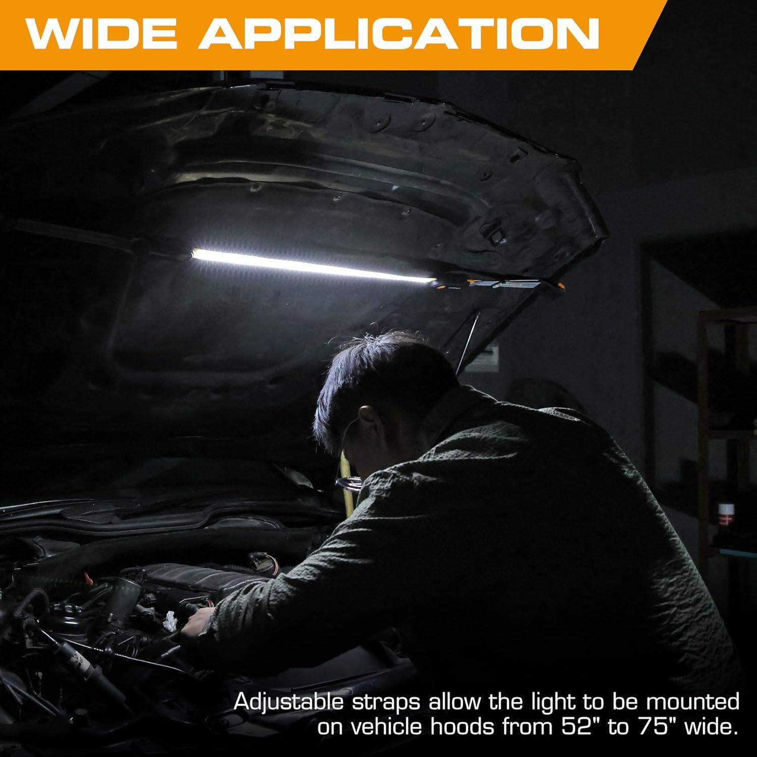 Luz de Trabajo Recargable LED EverBrite con Base Magnética