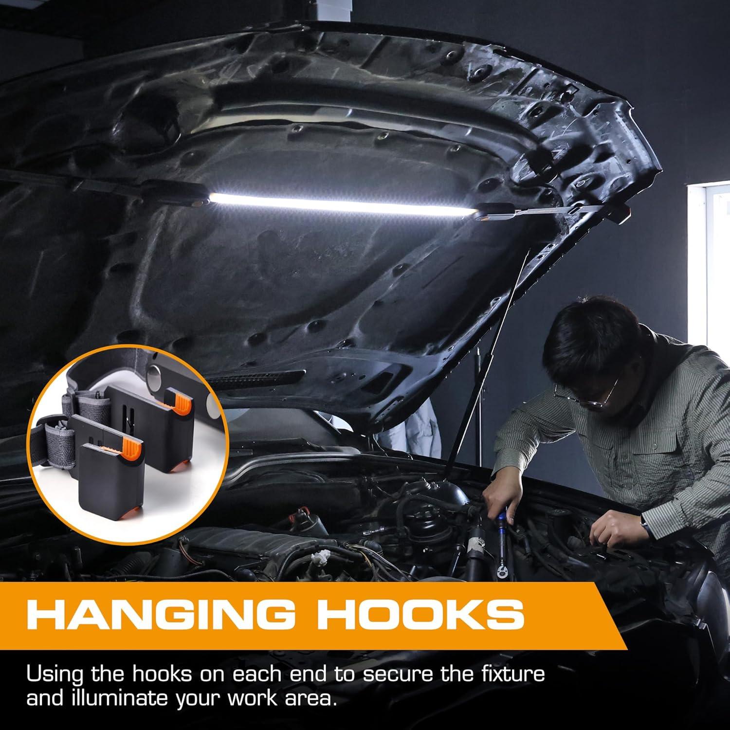 Luz de Trabajo Recargable LED EverBrite con Base Magnética