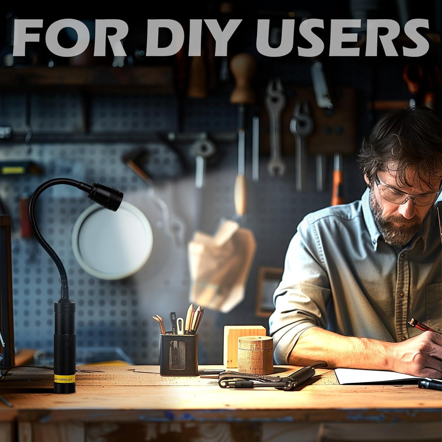 Luz de Trabajo LED Favorlite 500 Lúmenes Magnética Flexible