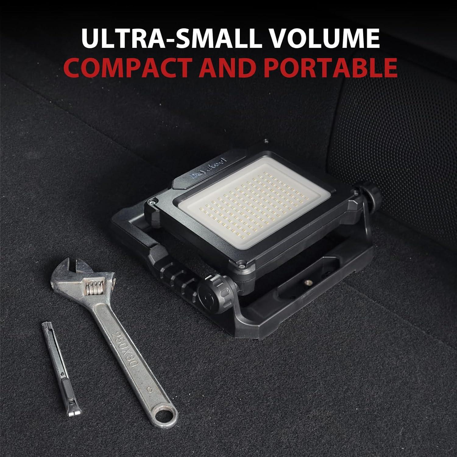 Luz de Trabajo Portátil LED 4000 Lúmenes DAYATOOL Inalámbrica